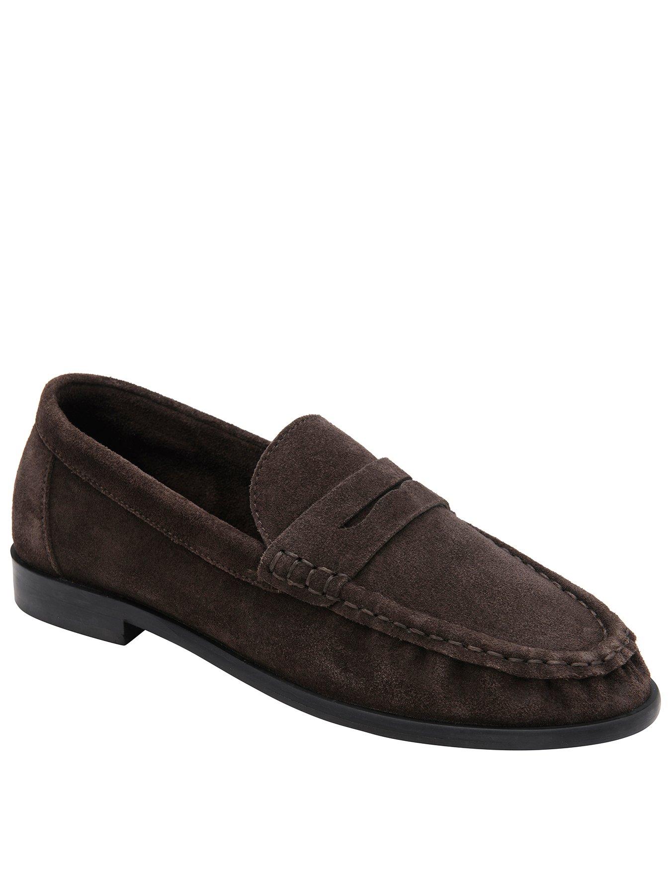 Image 1 of 4 of Ravel Heydon Suede Loafer - Brown