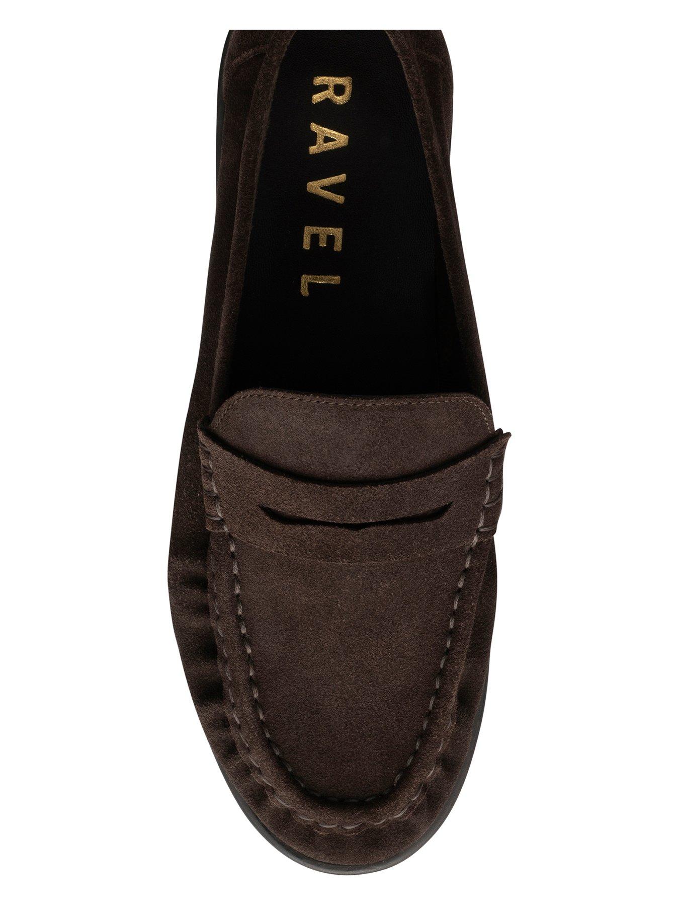 Image 4 of 4 of Ravel Heydon Suede Loafer - Brown