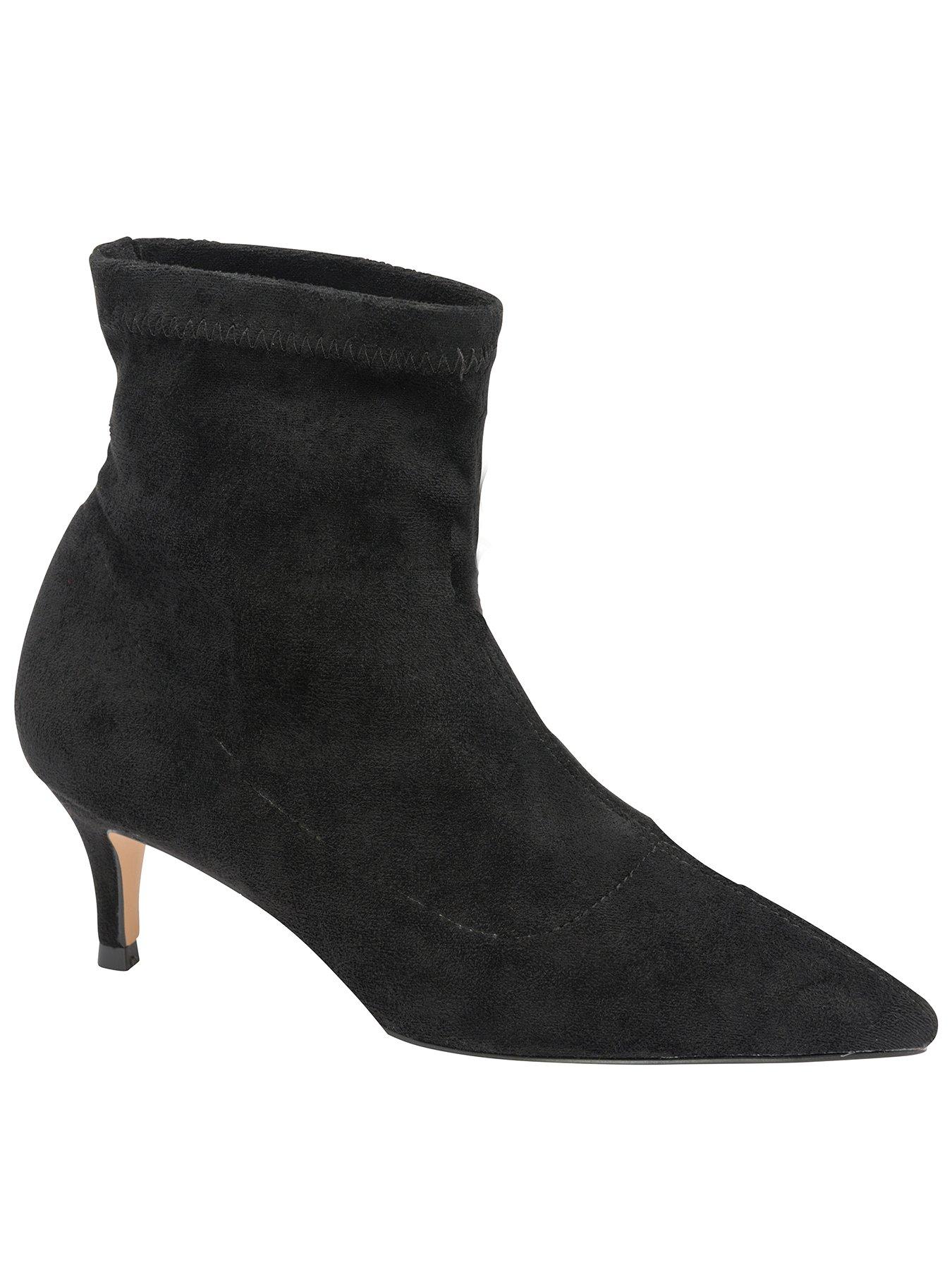 Ravel Madruga Kitten Heel Ankle Boot - Black