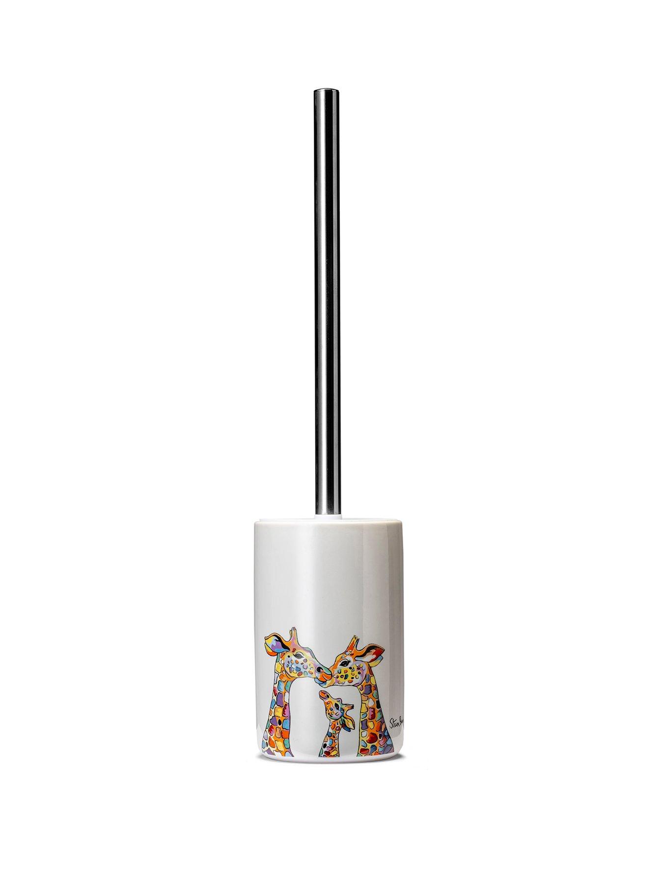 Image 2 of 5 of Croydex Steven Brown Toilet Brush - Giraffe Family