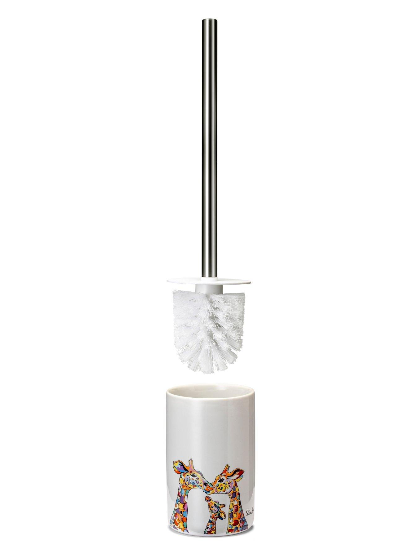 Image 3 of 5 of Croydex Steven Brown Toilet Brush - Giraffe Family