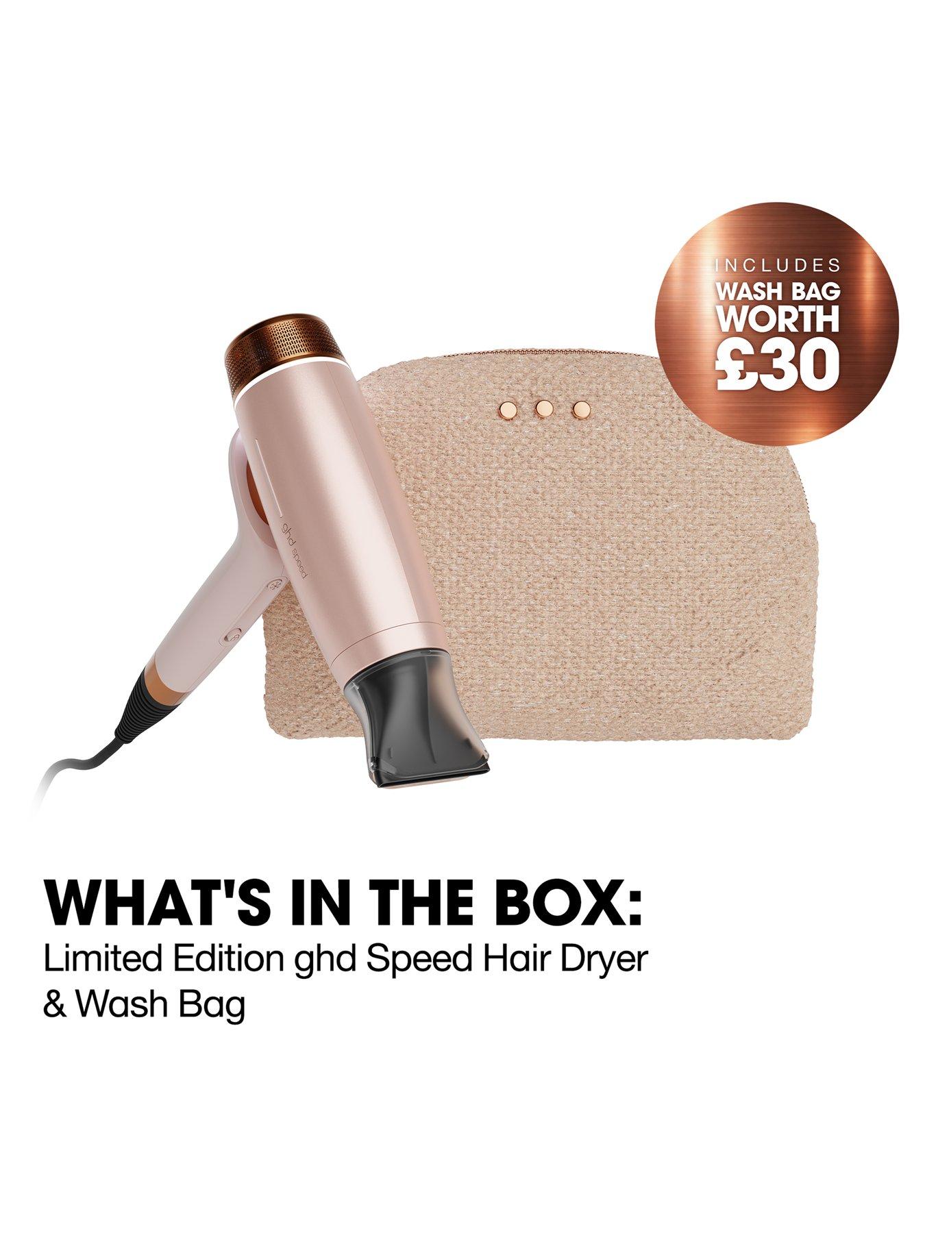Image 5 of 8 of ghd ghd Speed Ionic Hair Dryer Festive Gift Set in Cashmere Beige