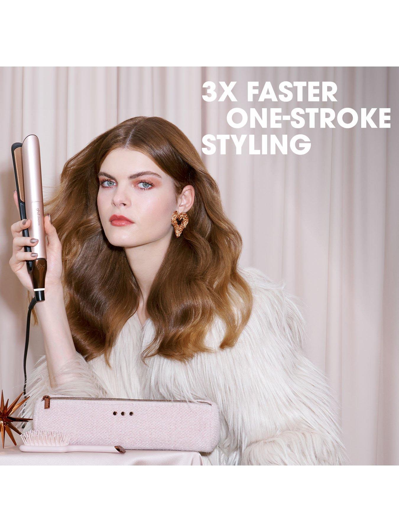 Image 3 of 8 of ghd ghd Chronos Hair Straightener Festive Gift Set in Cashmere Beige