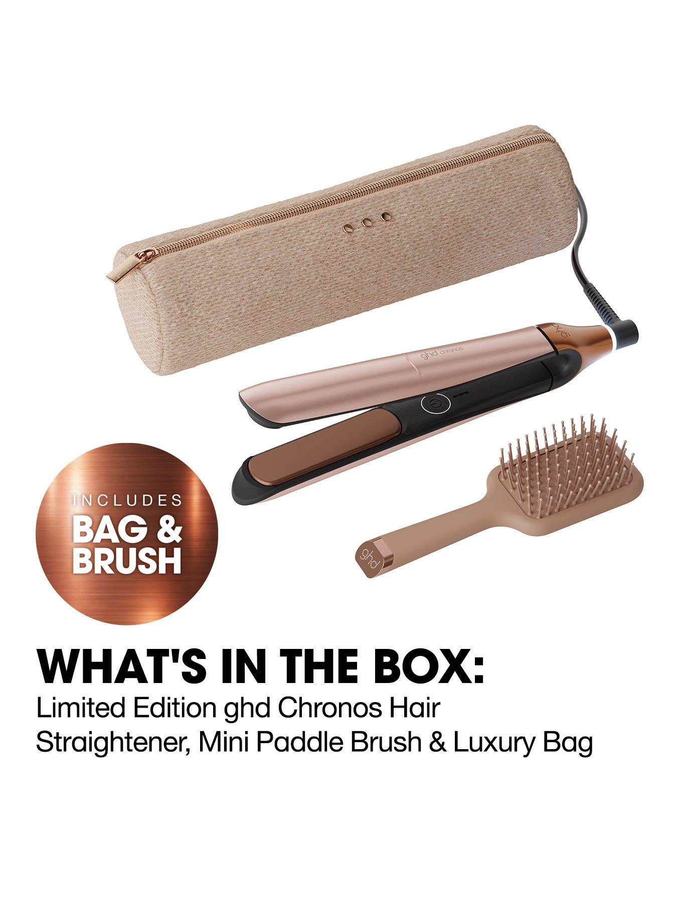 Image 5 of 8 of ghd ghd Chronos Hair Straightener Festive Gift Set in Cashmere Beige