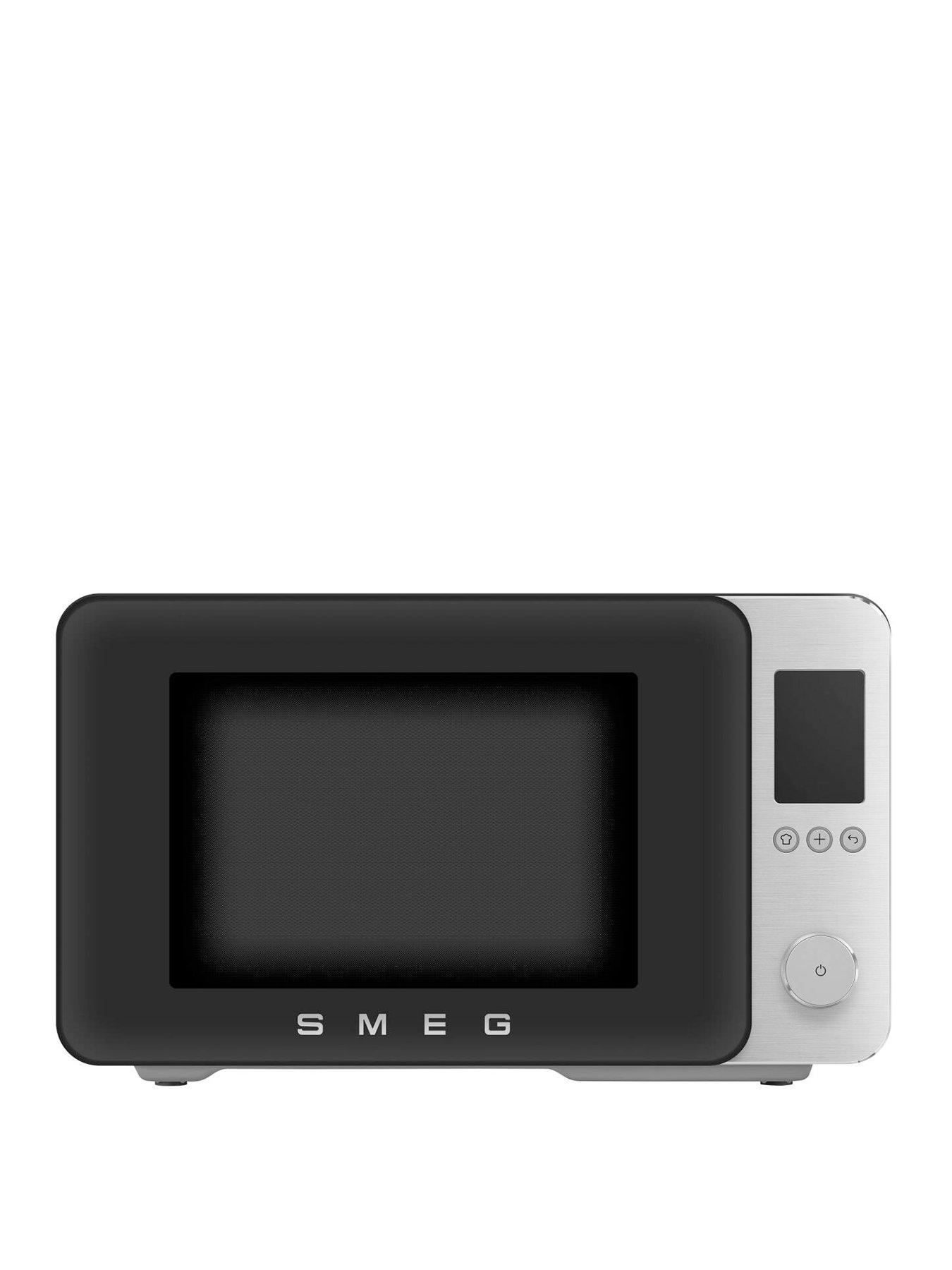 Smeg Microwave with Oven, Air Fry, Grill, Matte Black