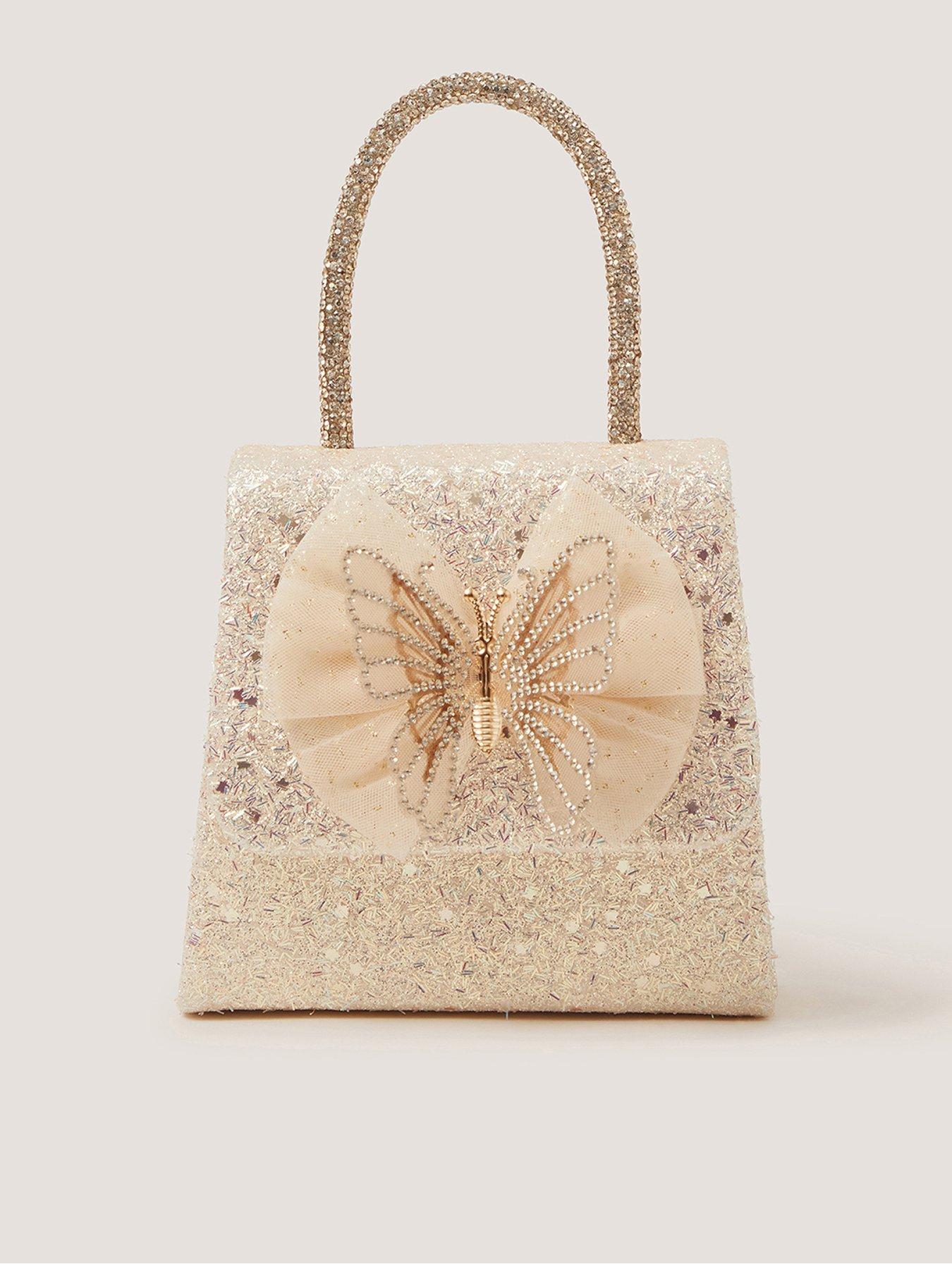 Monsoon Girls Flutter Butterfly Bag - Gold
