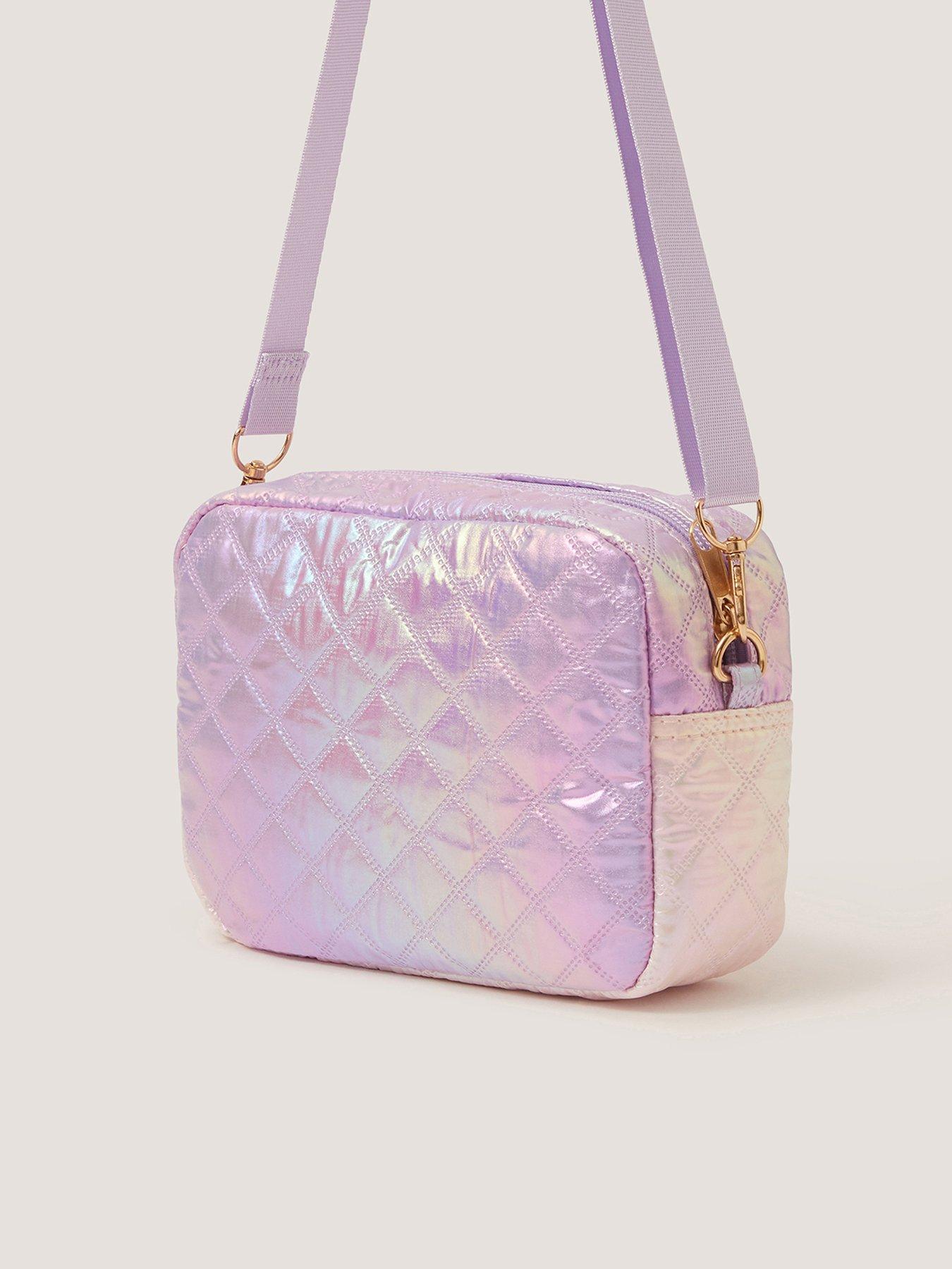 Image 2 of 4 of Monsoon Girls Quilted Shimmer Bag - Multi