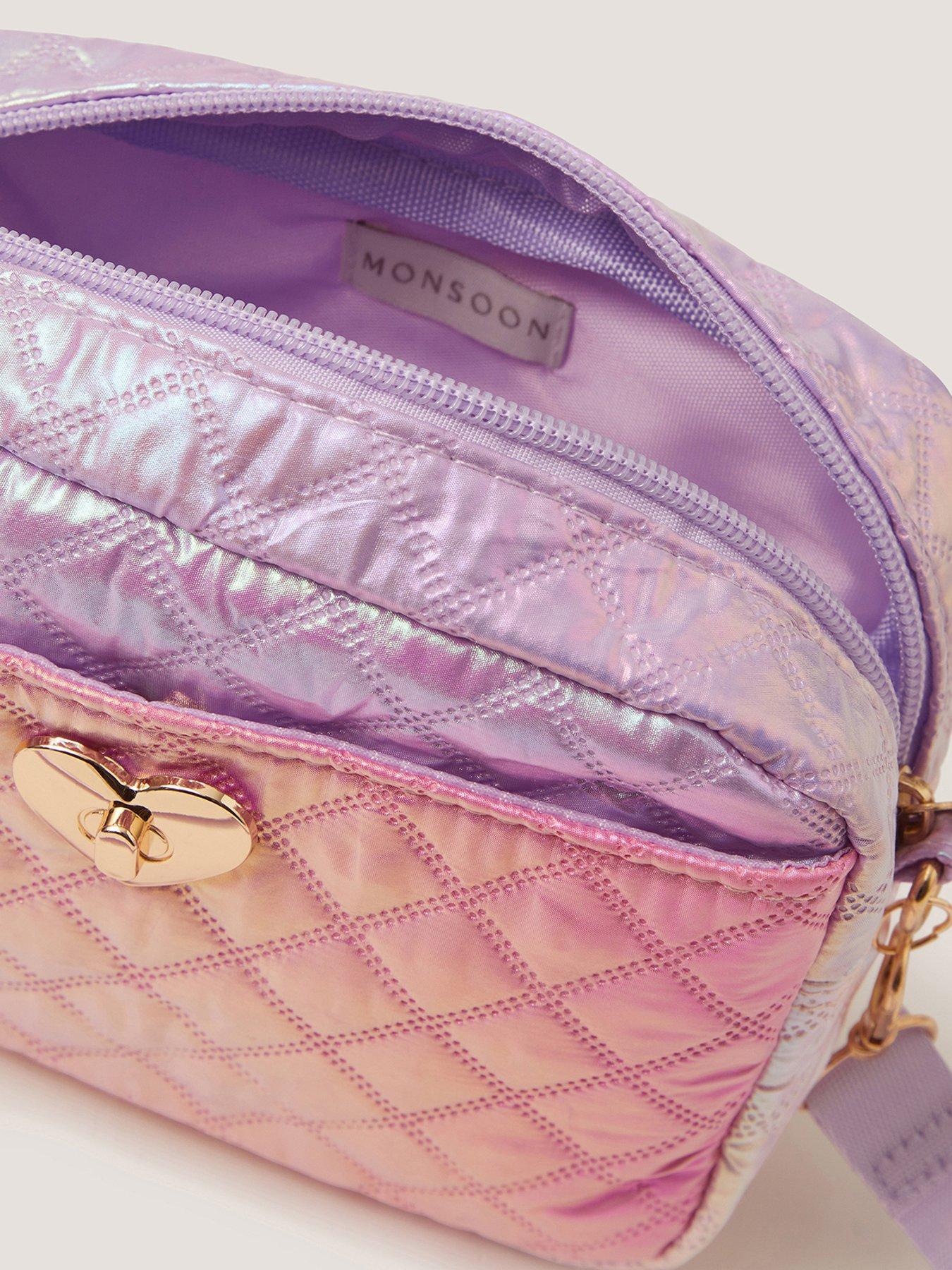 Image 3 of 4 of Monsoon Girls Quilted Shimmer Bag - Multi