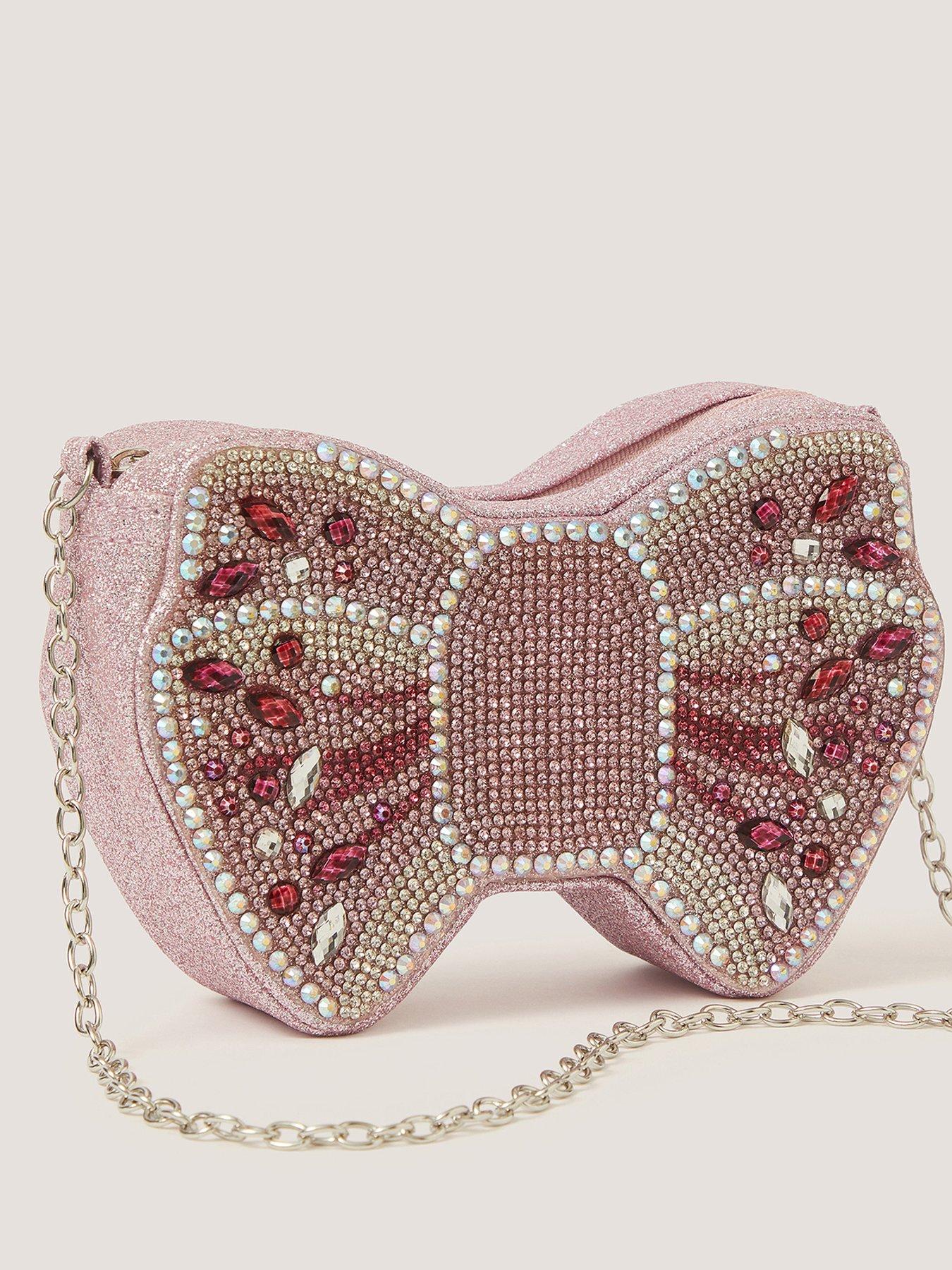 Image 3 of 4 of Monsoon Girls Dazzle Bow Bag - Multi
