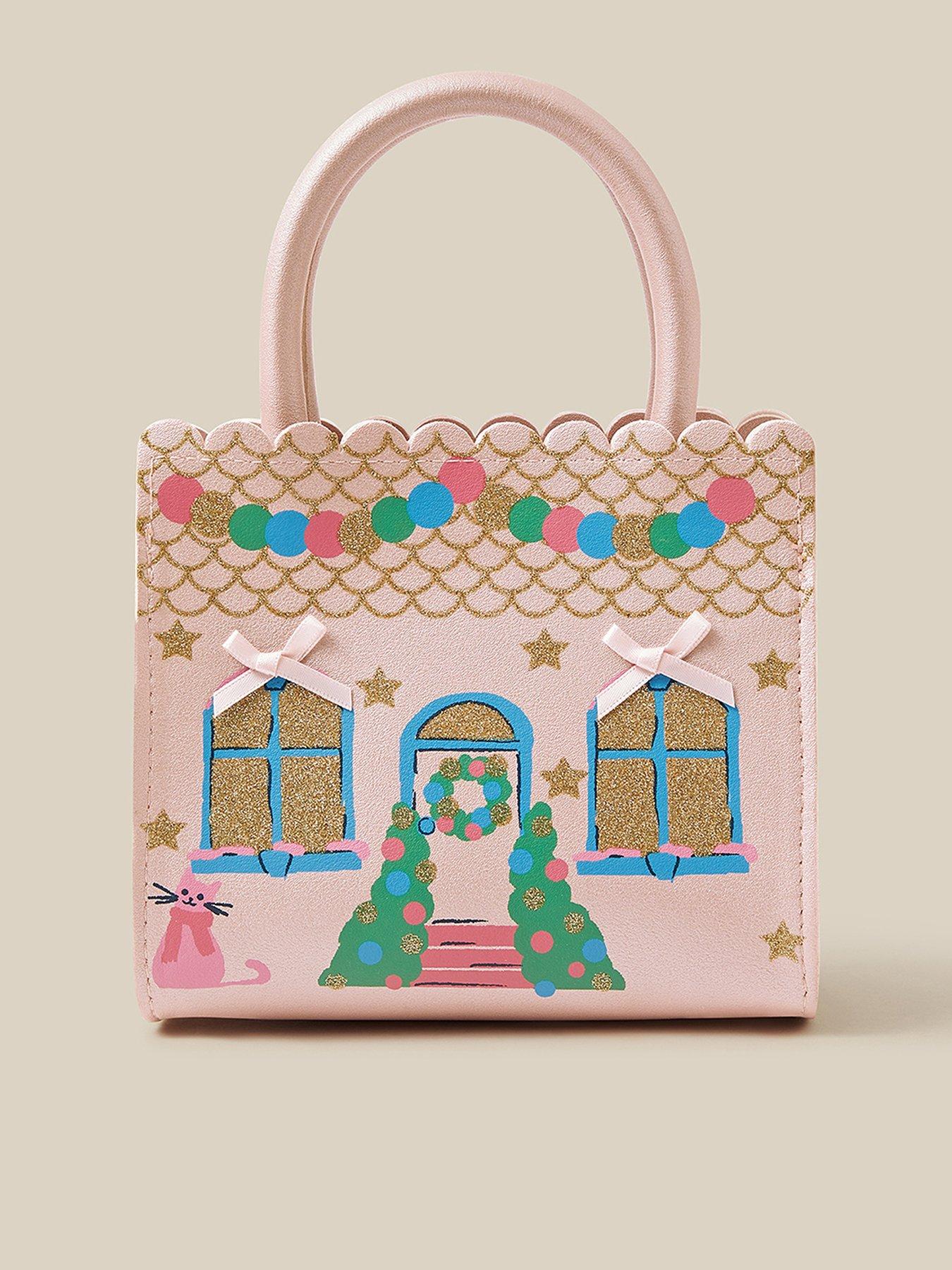 Image 1 of 4 of Monsoon Girls Candy House Tote Bag - Multi