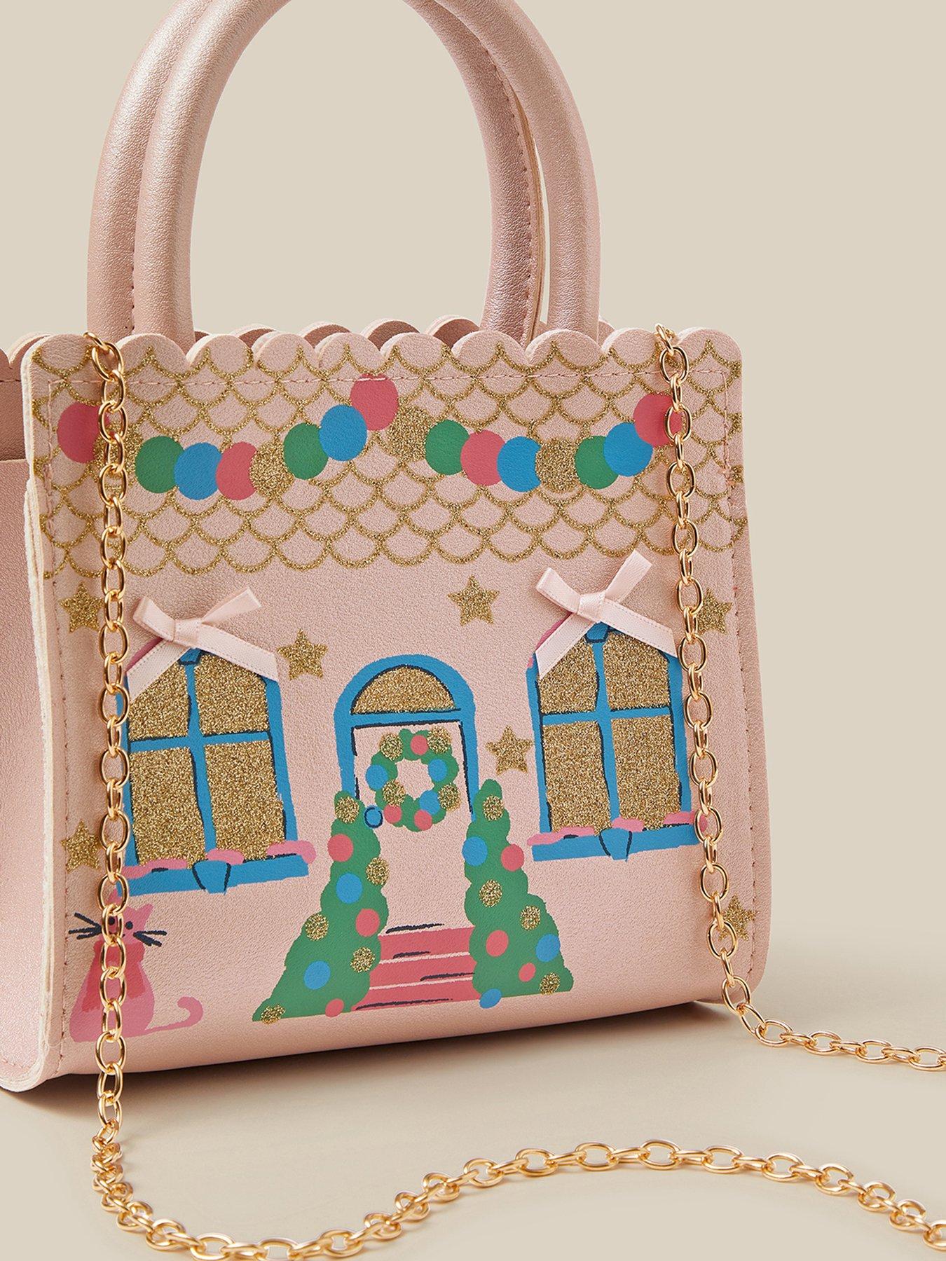 Image 3 of 4 of Monsoon Girls Candy House Tote Bag - Multi