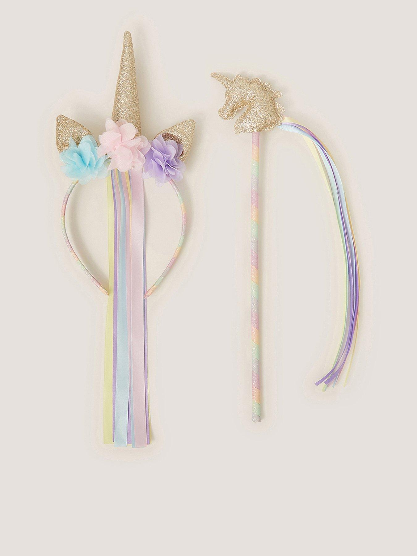 Monsoon Girls Dazzle Unicorn Dress Up Set - Multi