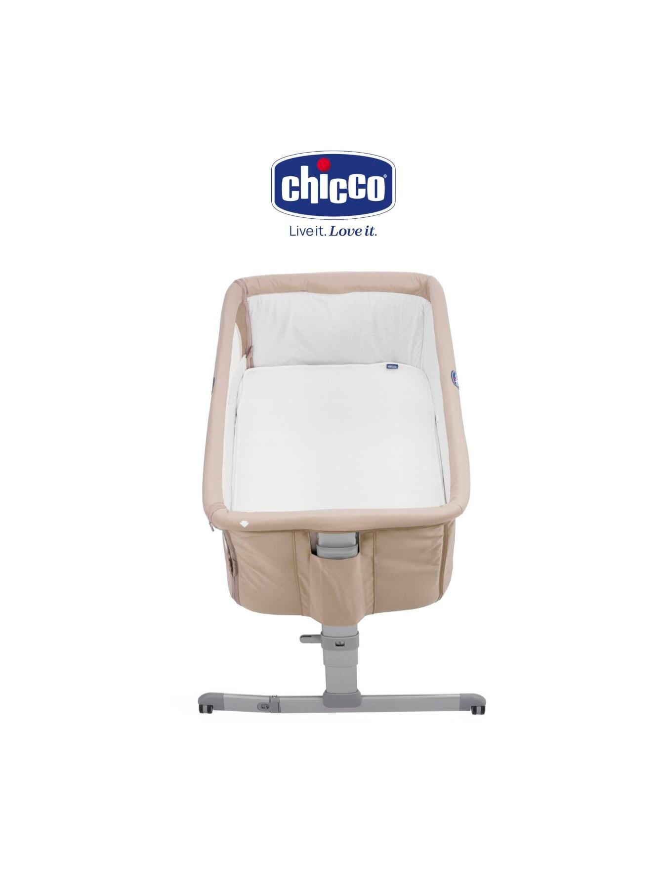 Image 2 of 5 of Chicco Next2Me Night Breeze Mattress Topper for Next2Me Standard Mattress, White