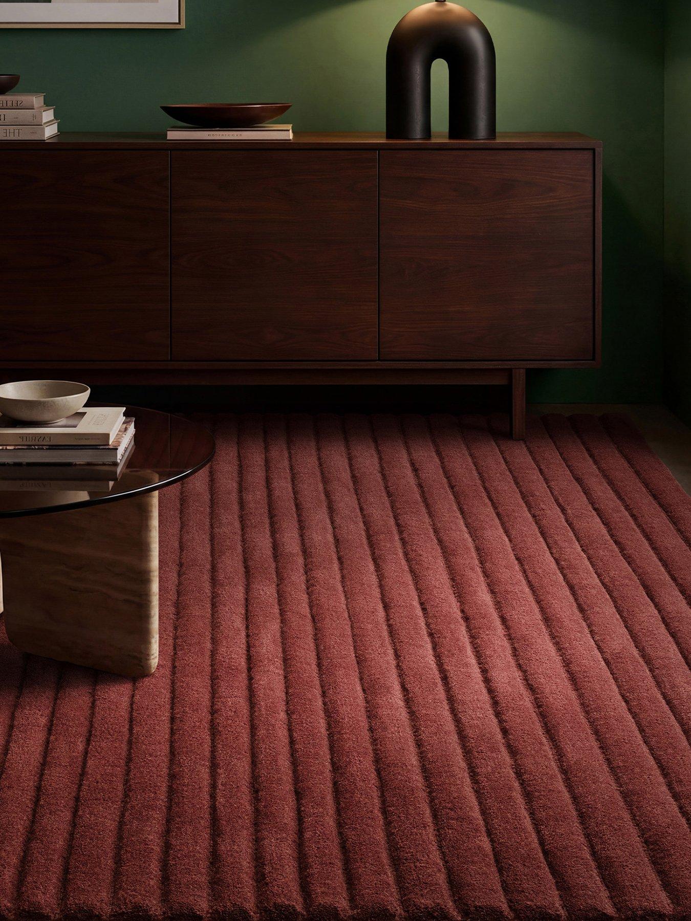 Asiatic Linie Rug Burgundy 200 X 290