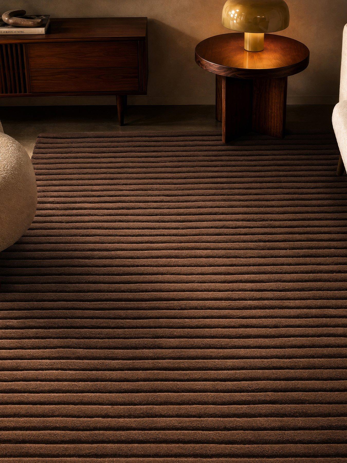 Asiatic Linie Rug Cocoa 200 X 290