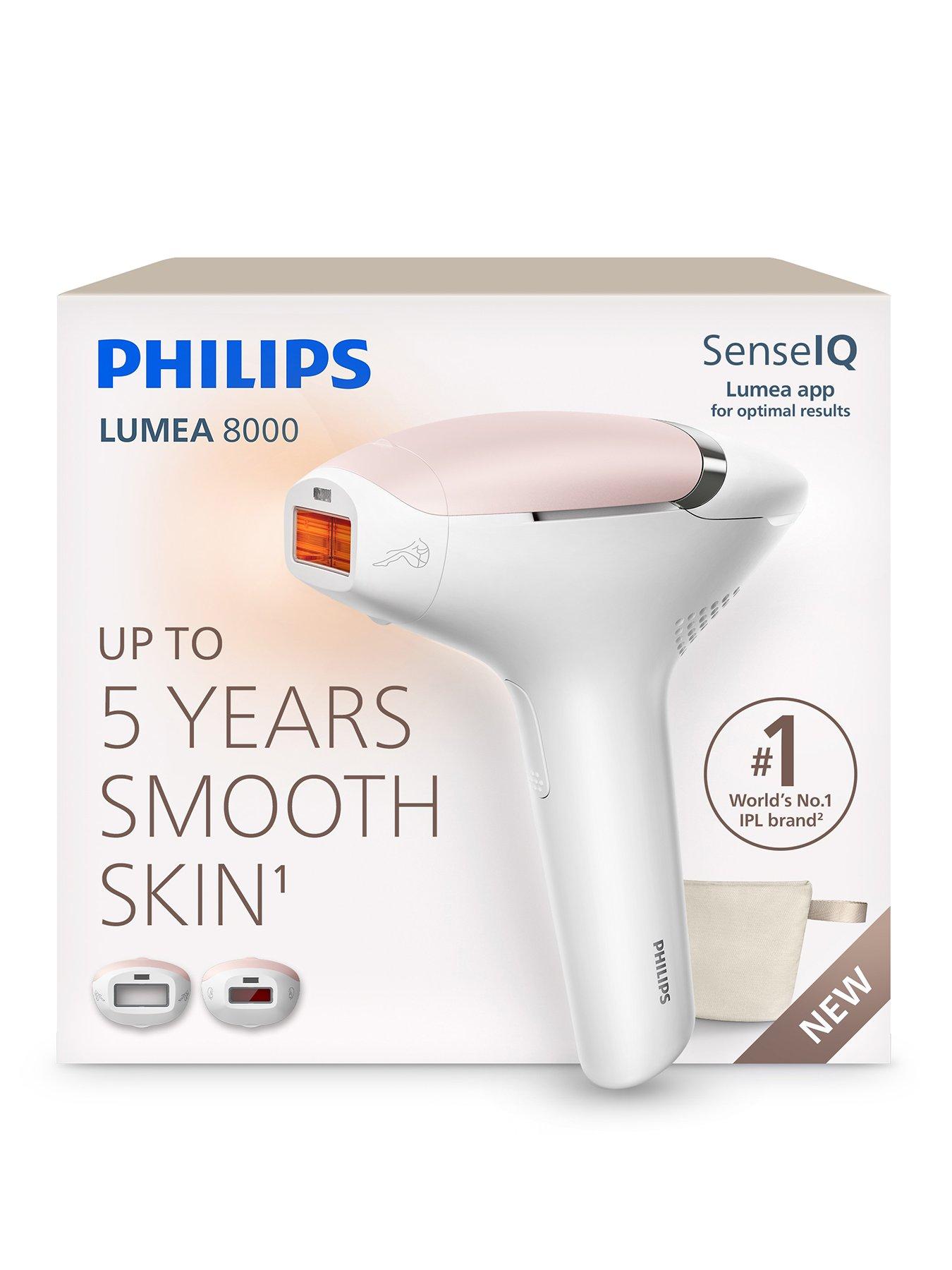 Philips Lumea Series 8000 Complete Care IPL BRI872/02 Pearl Peach with 2 attachments