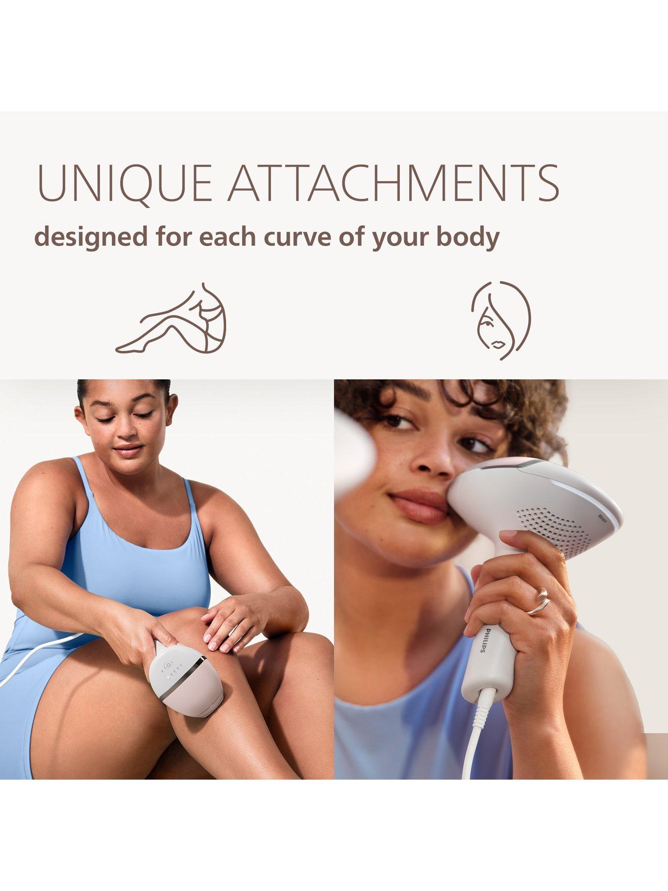 Image 4 of 7 of Philips Philips Lumea Series 8000 Complete Care IPL BRI872/02 Pearl Peach with 2 attachments
