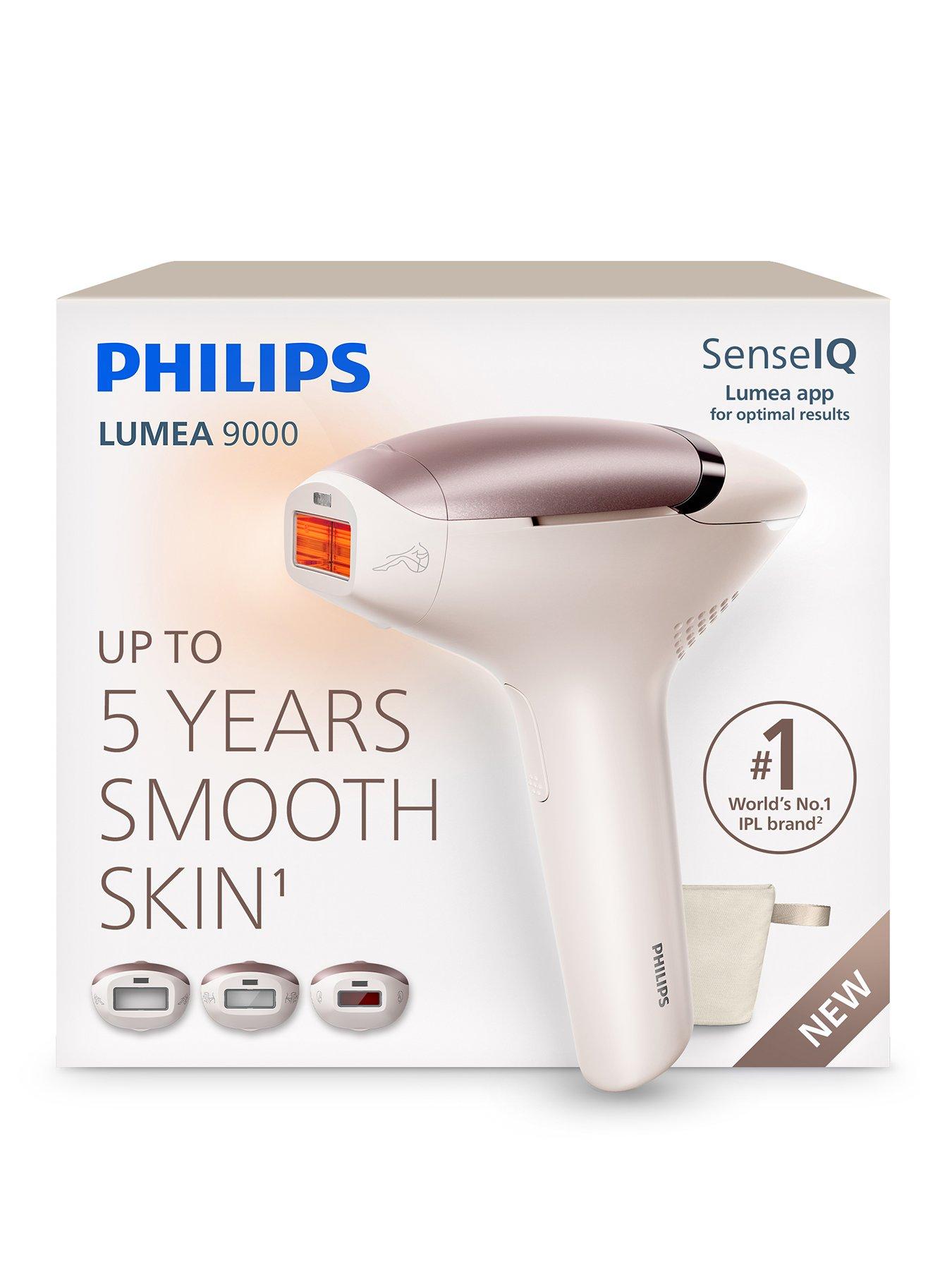 Philips Lumea Seires 9000 Delicate Care IPL BRI878/02 Elegant Pink with 3 attachments