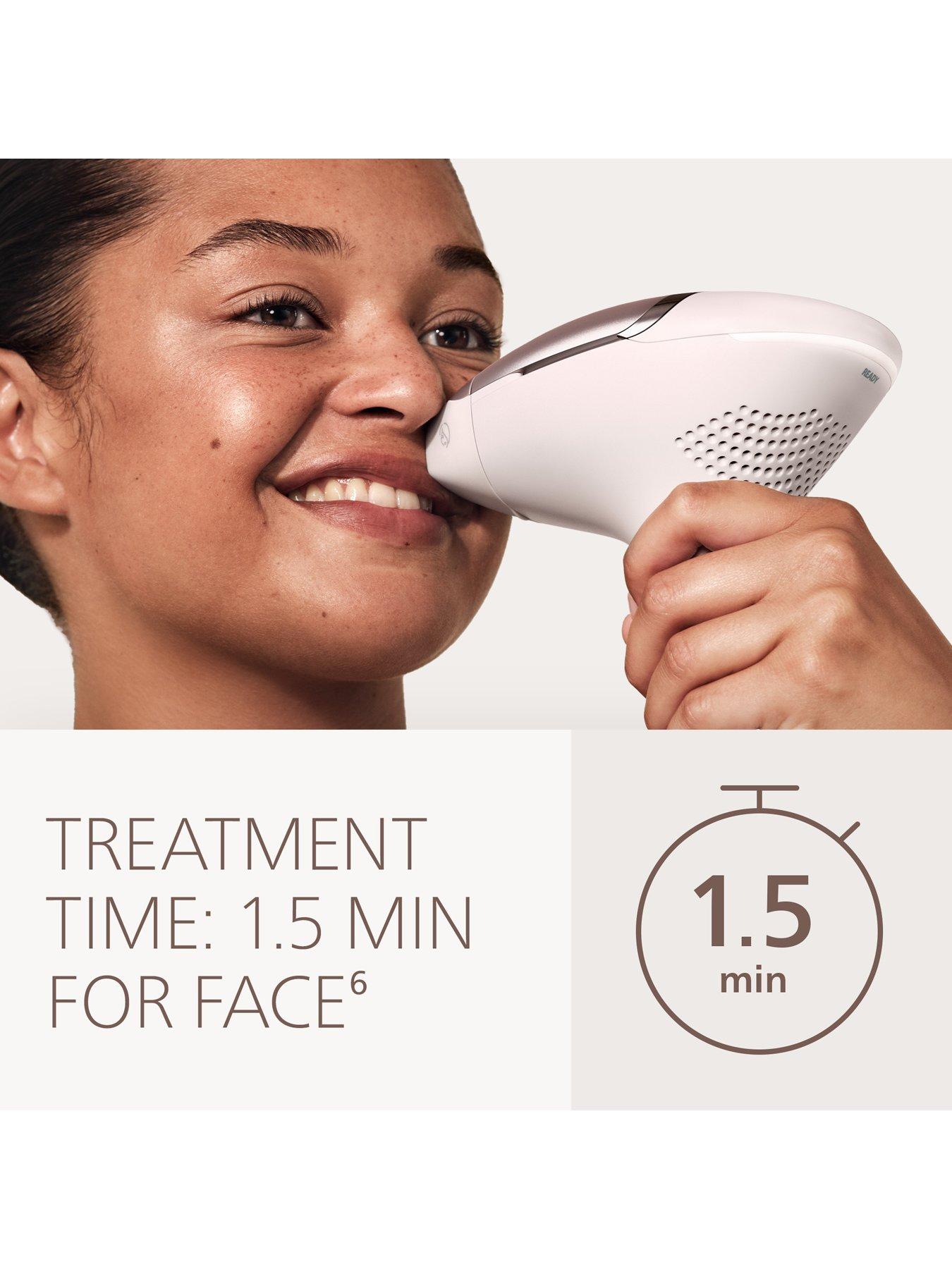 Image 6 of 7 of Philips Philips Lumea Seires 9000 Delicate Care IPL BRI878/02 Elegant Pink with 3 attachments