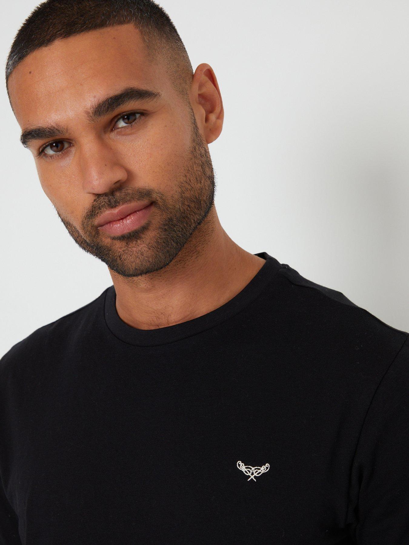 Image 4 of 4 of Threadbare Cotton Rich T-shirt And Short Pyjama Set In Black Check