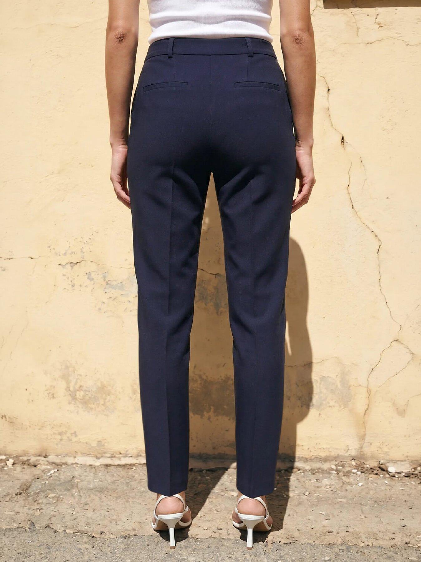Image 3 of 4 of Roman Long Slim Leg Trouser