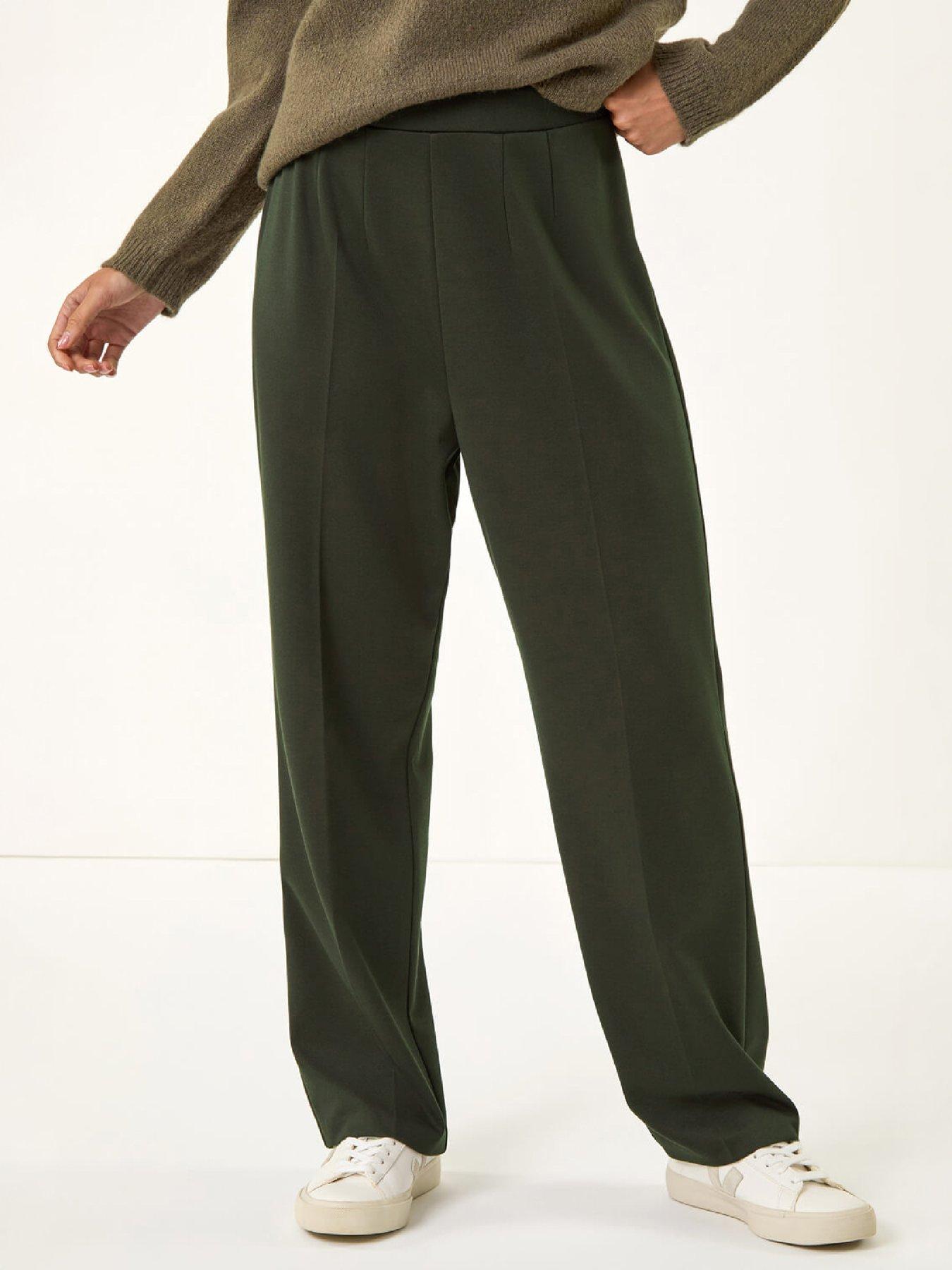 Image 2 of 4 of Roman Petite Straight Leg Ponte Stretch Trouser