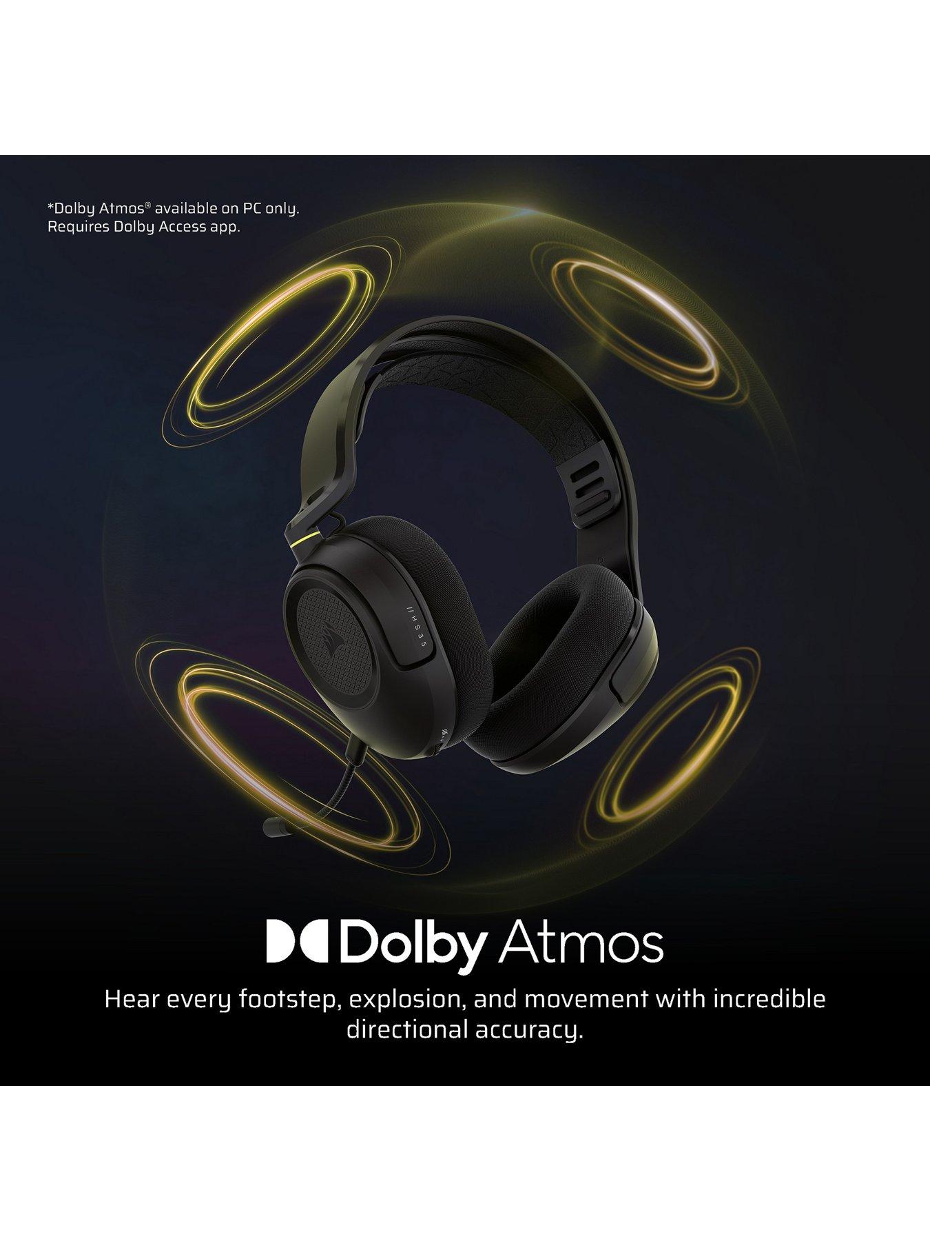 Image 3 of 7 of CORSAIR HS35 v3 Wireless Headset, Carbon, Playstation Packaging