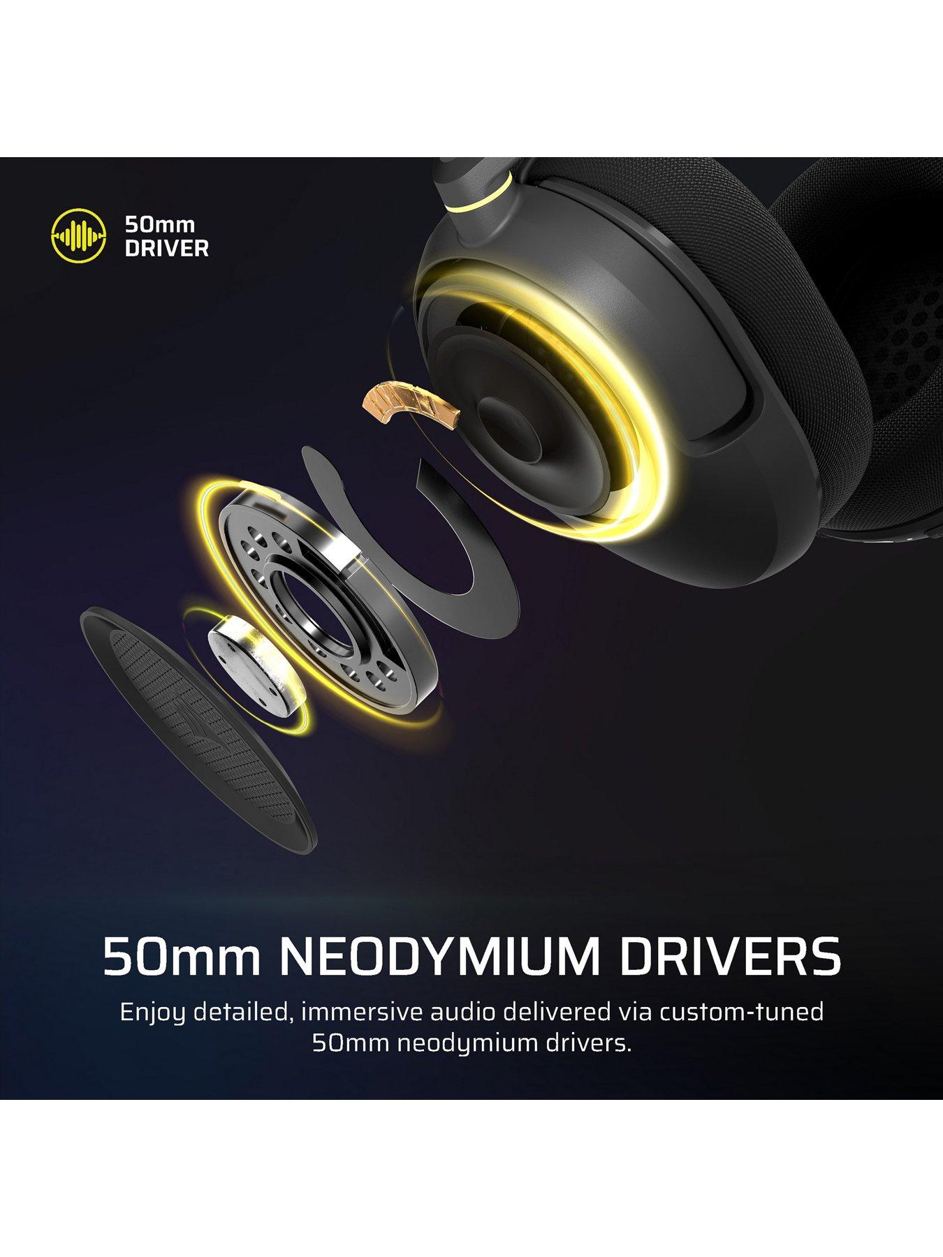 Image 5 of 7 of CORSAIR HS35 v3 Wireless Headset, Carbon, Playstation Packaging
