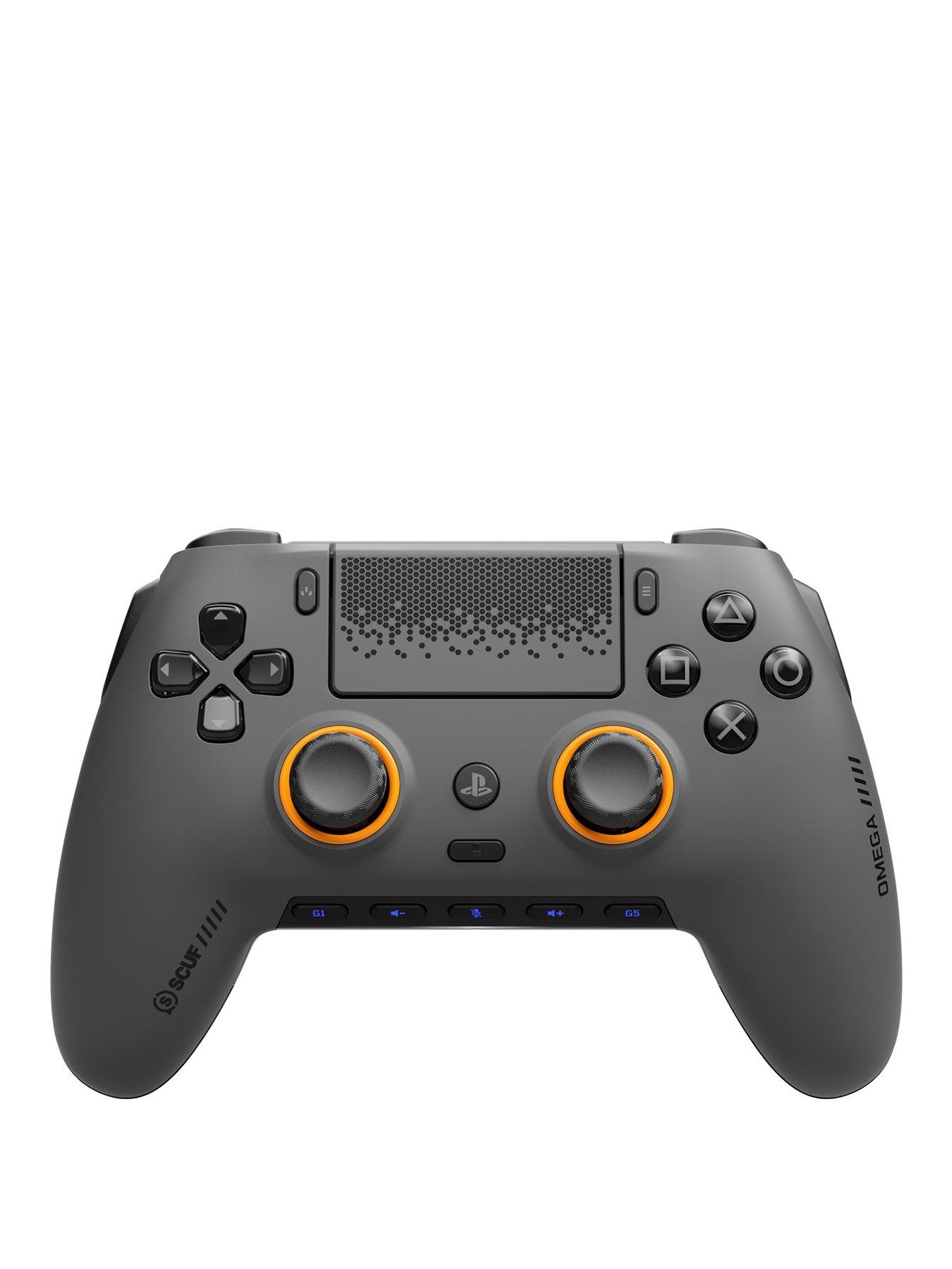 Image 1 of 7 of Scuf SCUF OMEGA Wireless Performance Controller for PS5 & PC - Steel/Grey