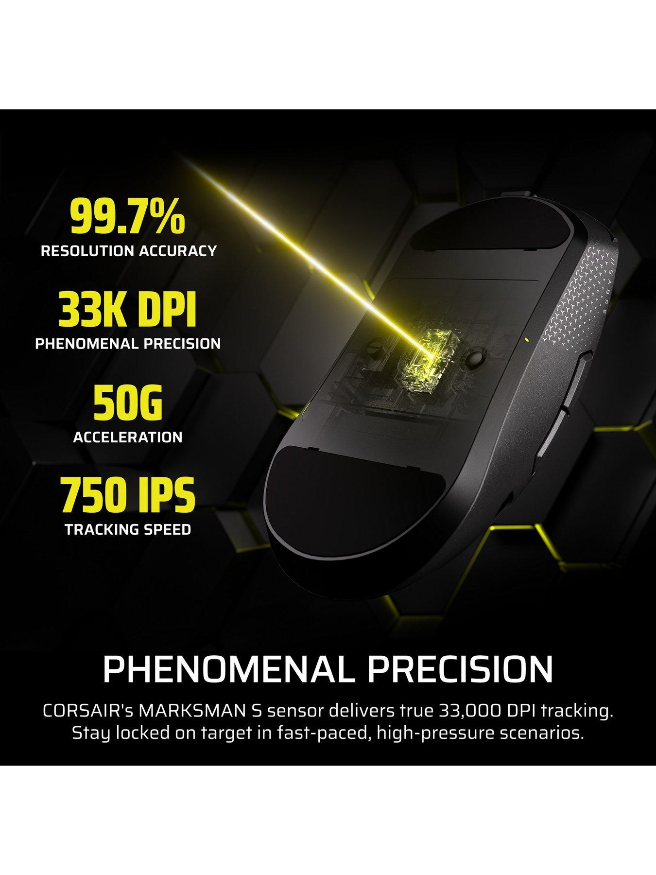 Image 6 of 7 of CORSAIR SABRE v2 PRO Wireless MG Gaming Mouse