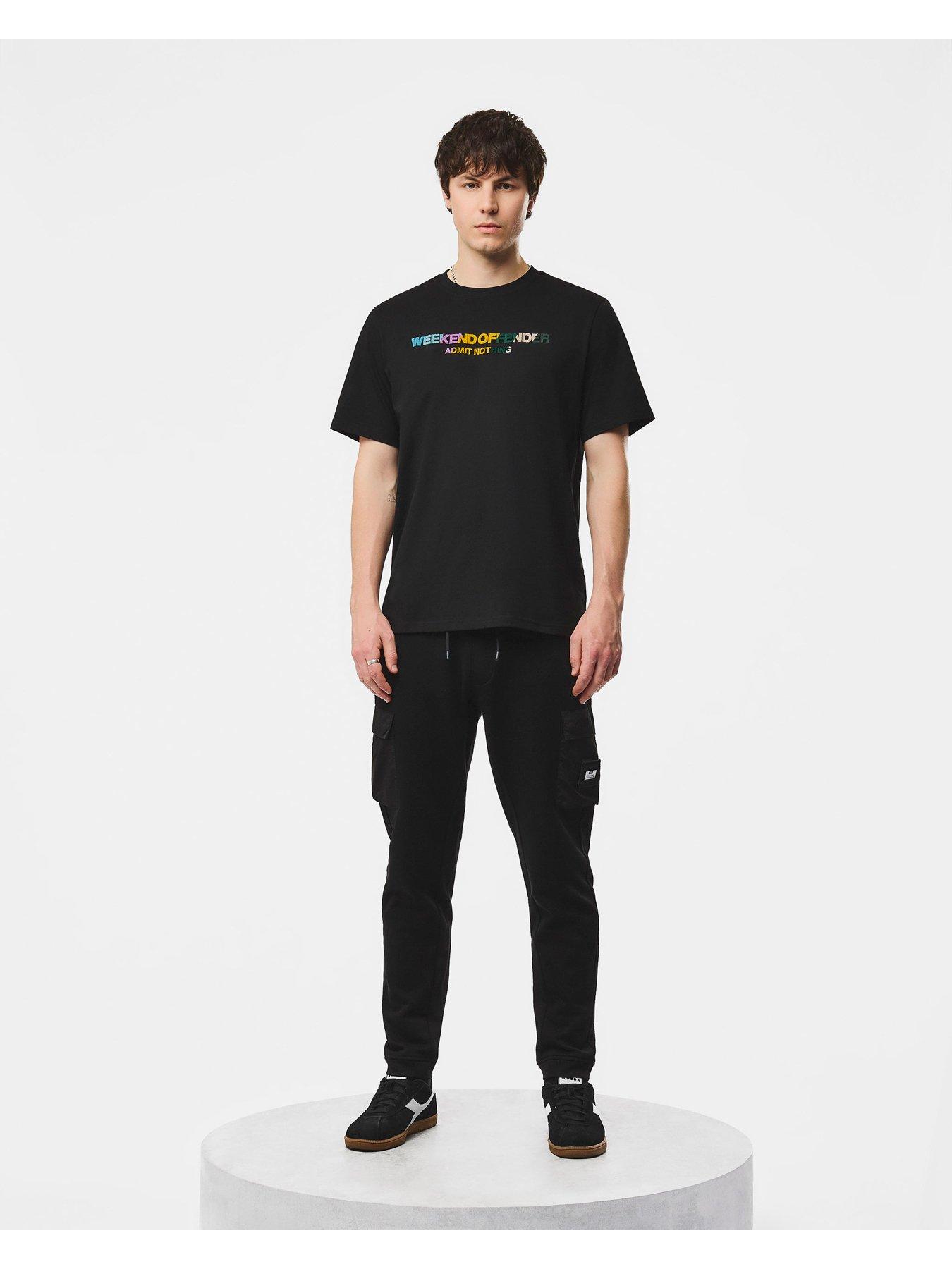 Weekend Offender Lippi Technical Pocket Jogpants - Black