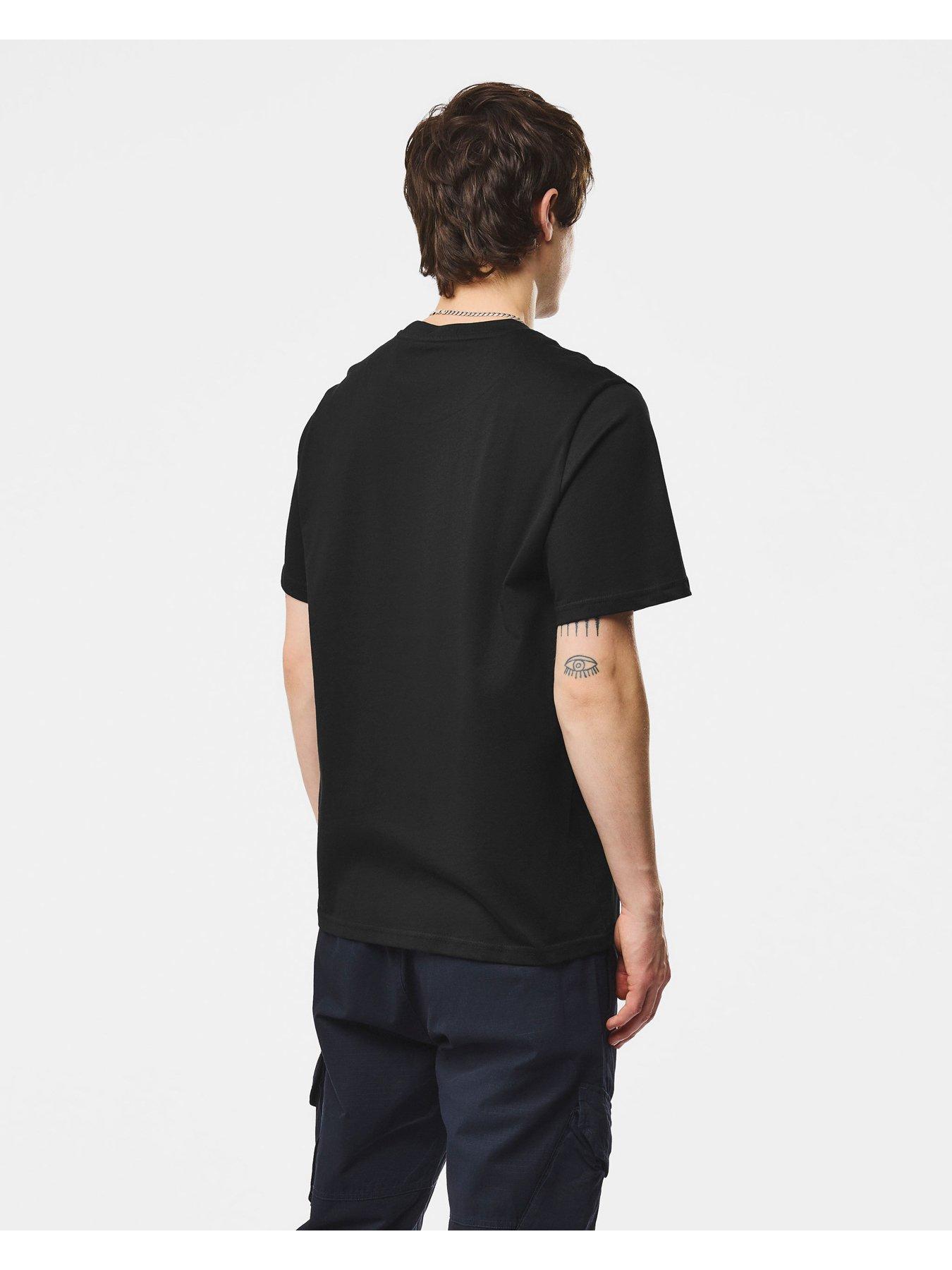Image 3 of 5 of Weekend Offender Adventus Graphic Print Short Sleeve T-Shirt - Black