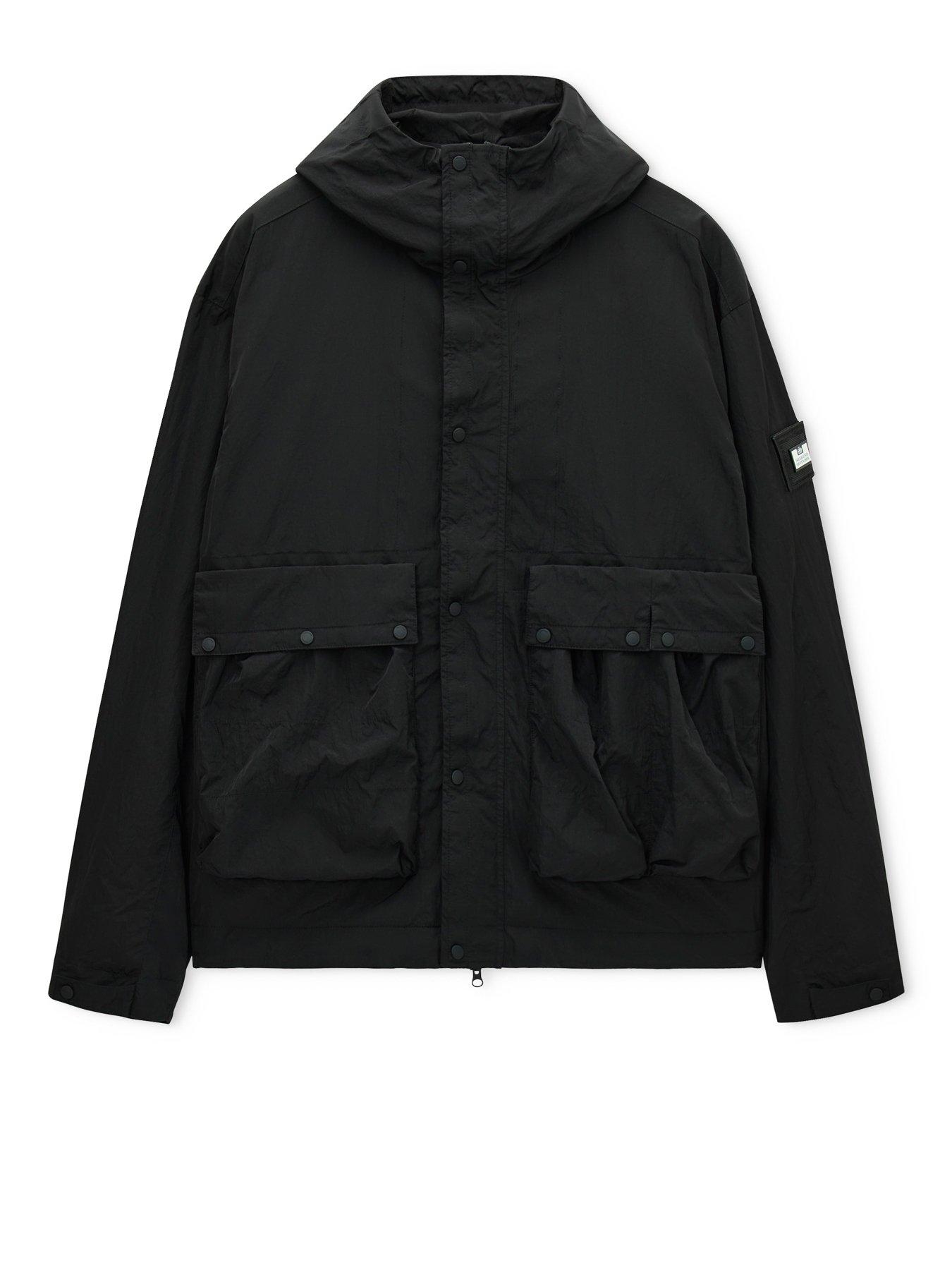 Image 5 of 7 of Weekend Offender Weekend Offender Tralee Hooded Technical Jacket - Black