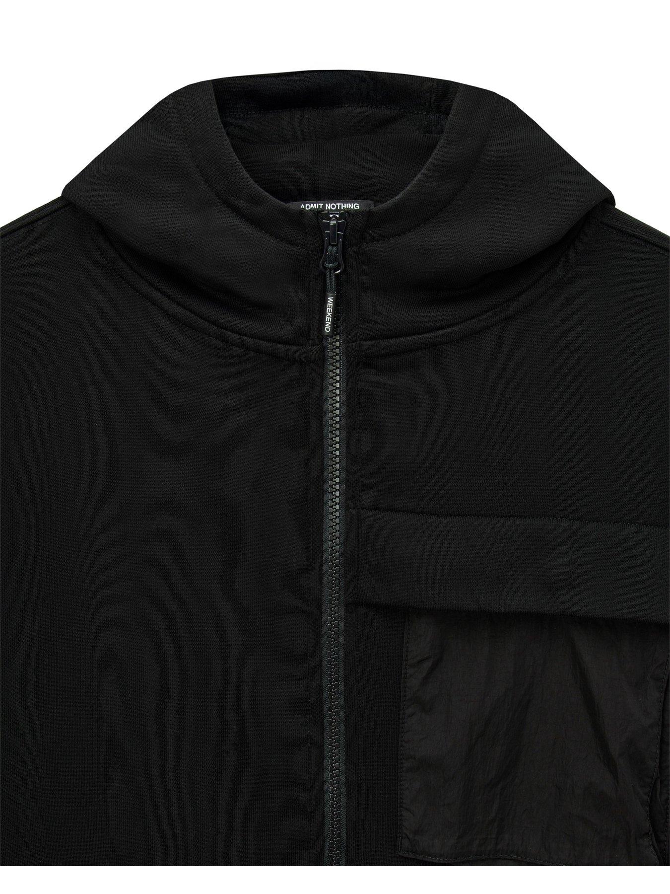 Image 5 of 6 of Weekend Offender Daponte Hoodie- Black