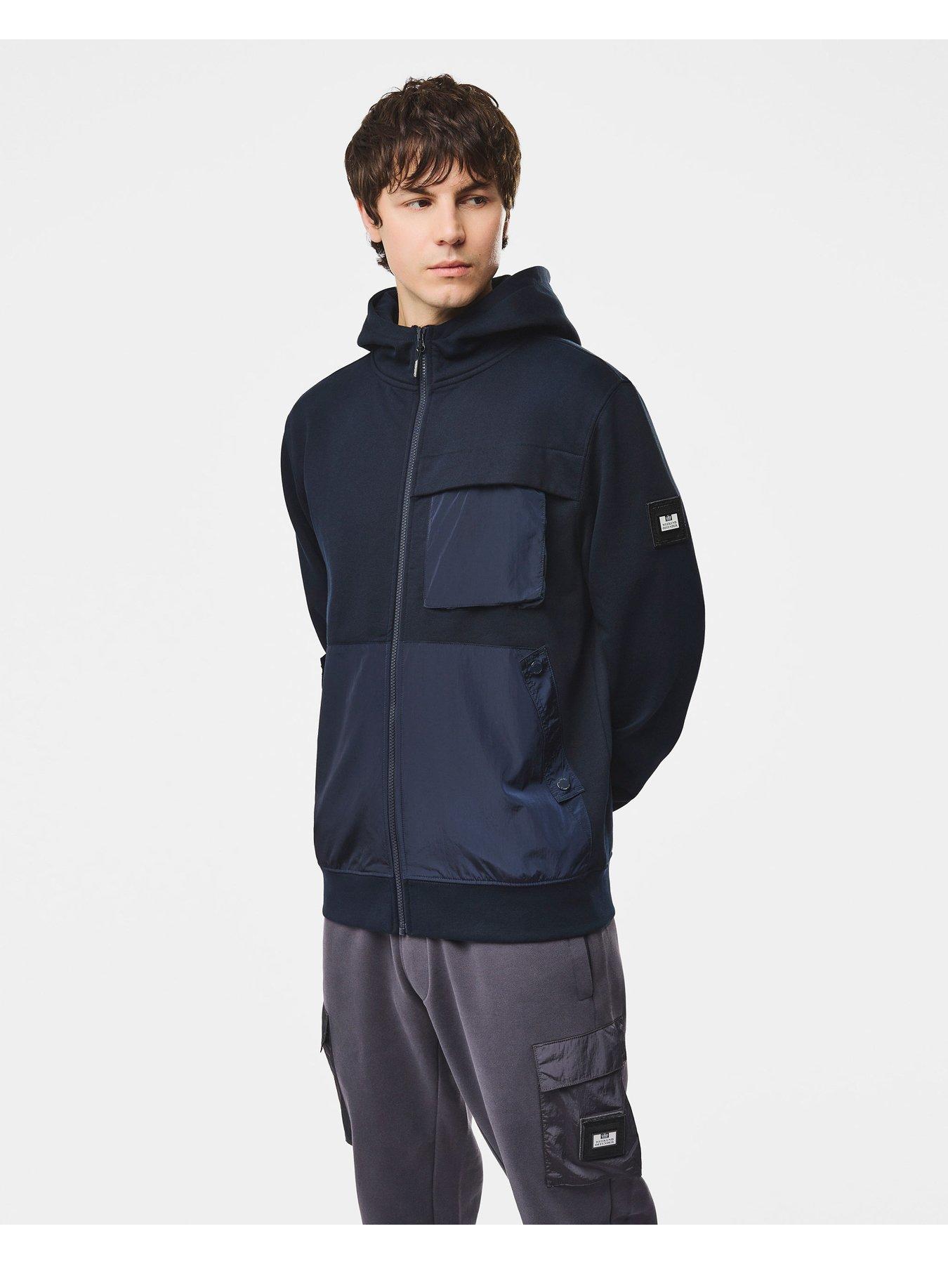 Weekend Offender Daponte Hoodie- Navy