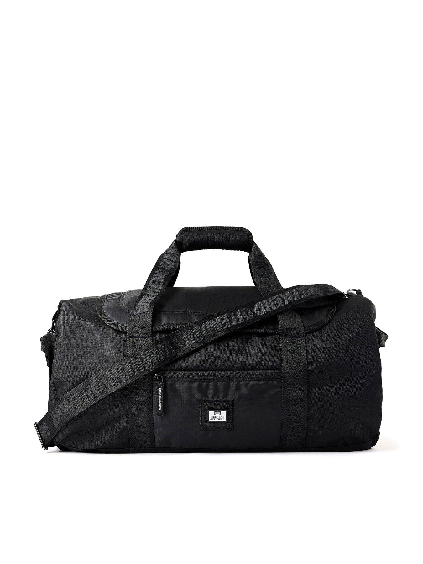 Weekend Offender Weekend Offender Logo Duffle Bag - Black