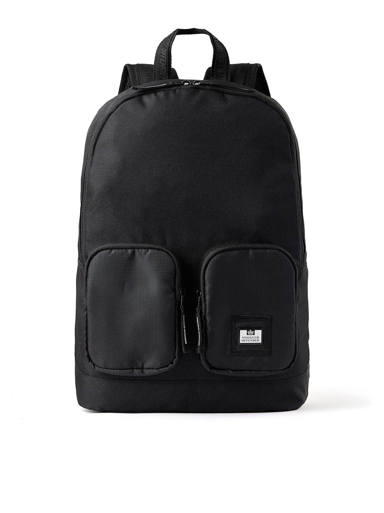 Weekend Offender Weekend Offender Classic Logo Backpack - Black