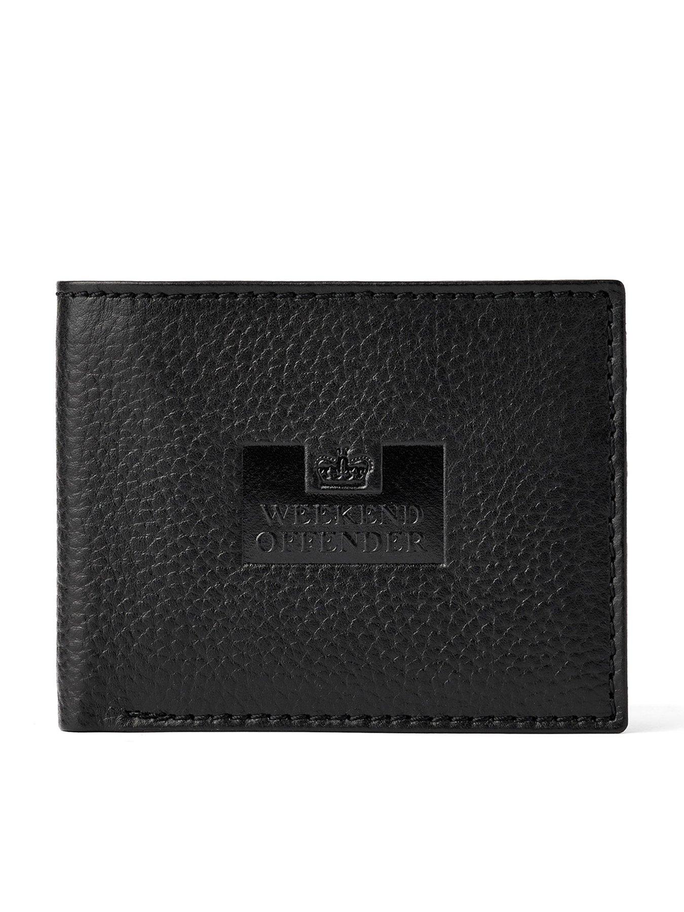 Weekend Offender Weekend Offender Boxed Billfold Wallet - Black
