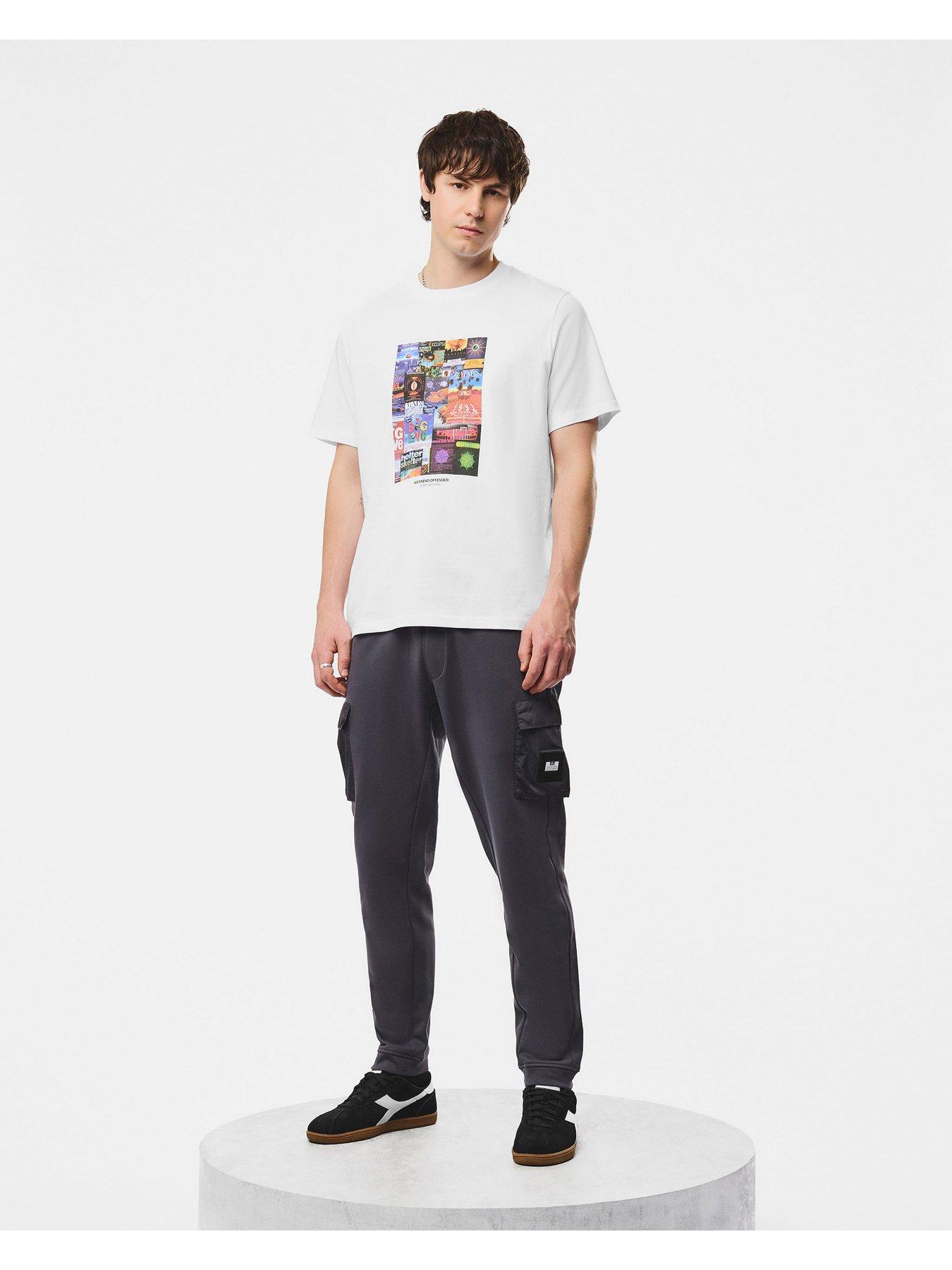 Weekend Offender Men's Lippi Technical Pocket Jogpants - Dark Grey