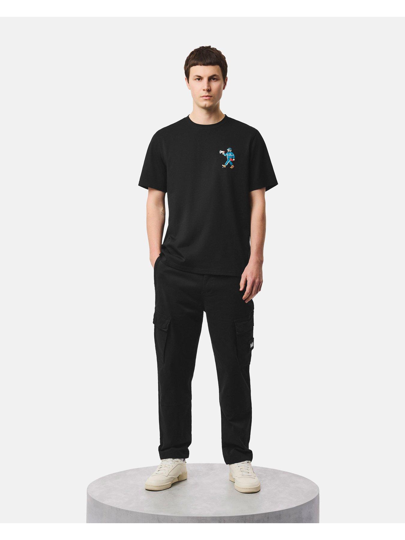 Weekend Offender Eldon Cargo Trousers - Black