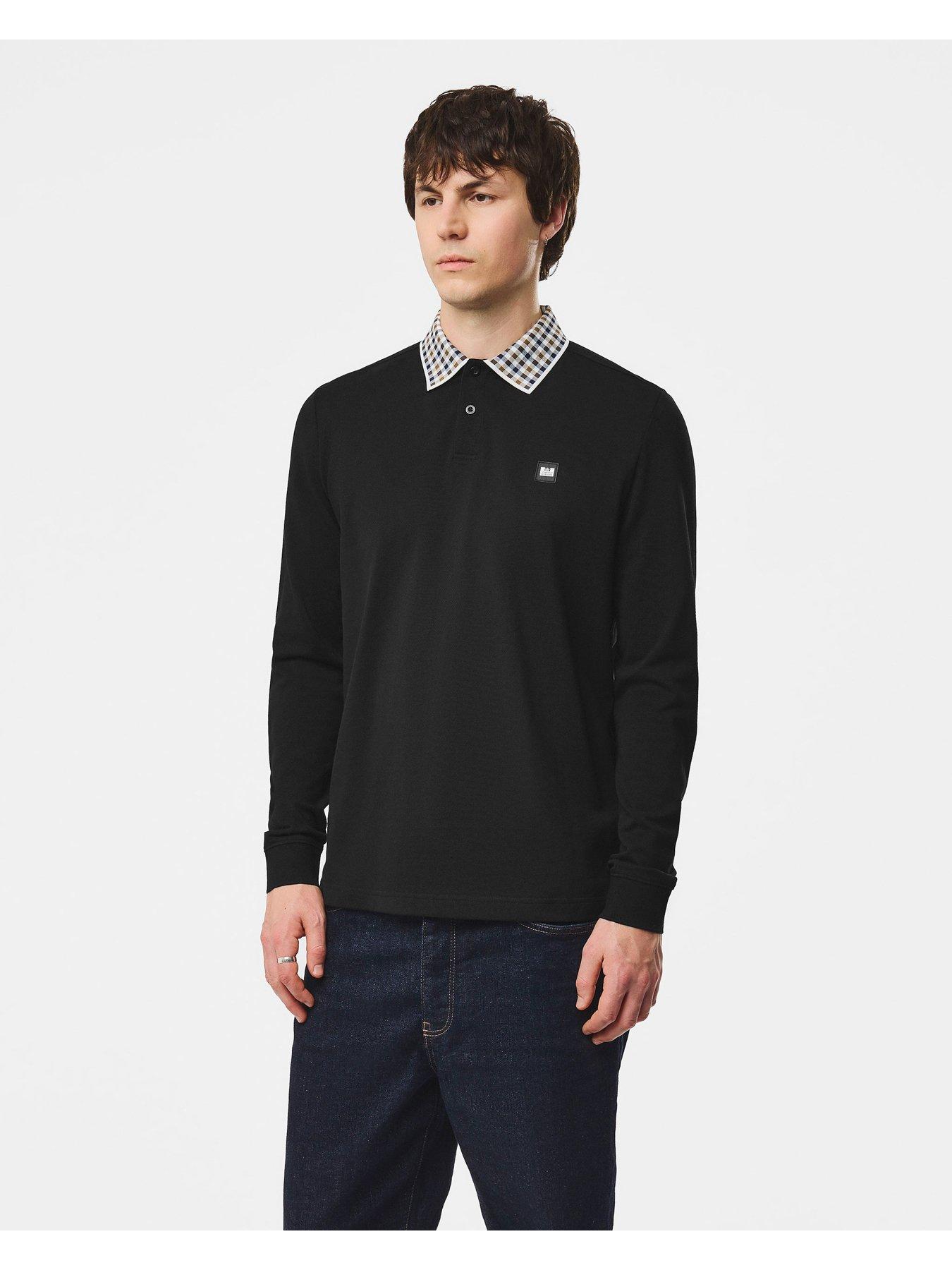 Weekend Offender Weekend Offender Lindley Rugby Shirt - Black