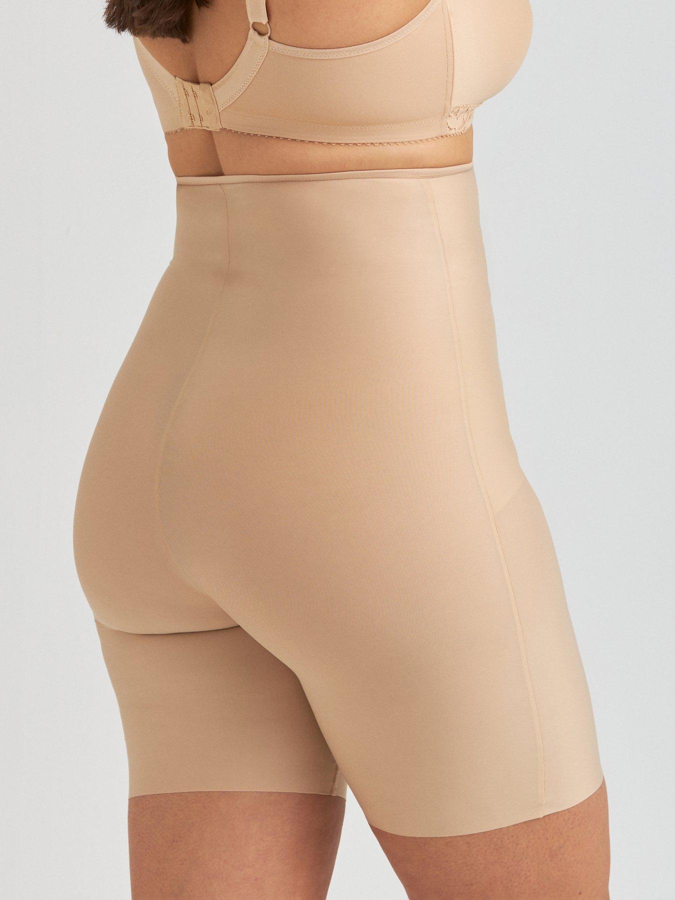 Image 2 of 2 of Miss Mary of Sweden Miss Mary Of Sweden Cool Sensation Panty With Extra High Waist And Long Legs - Beige