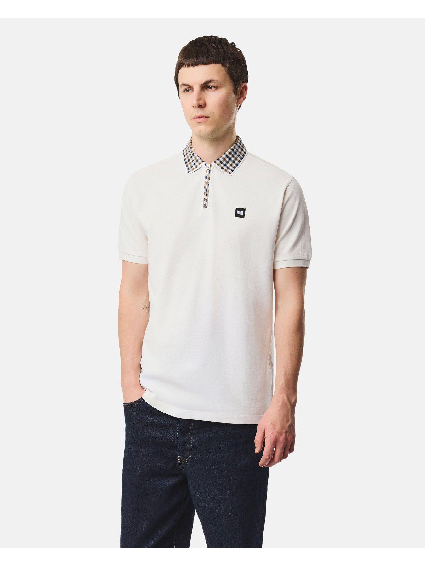 Weekend Offender Tipasa Short Sleeve Polo Shirt - White