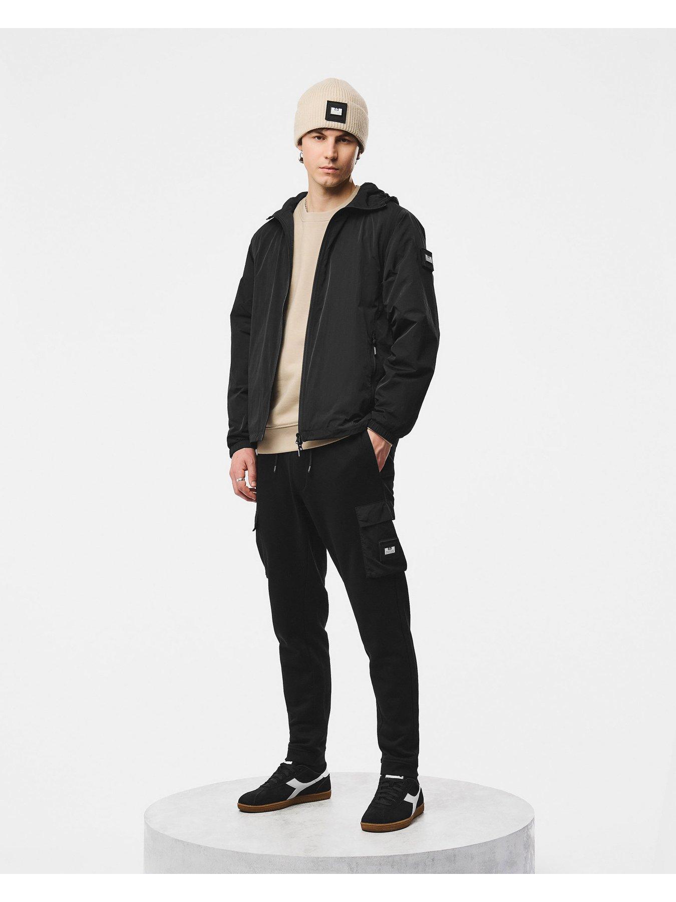 Image 4 of 7 of Weekend Offender Weekend Offender Technician Hooded Technical Jacket - Black
