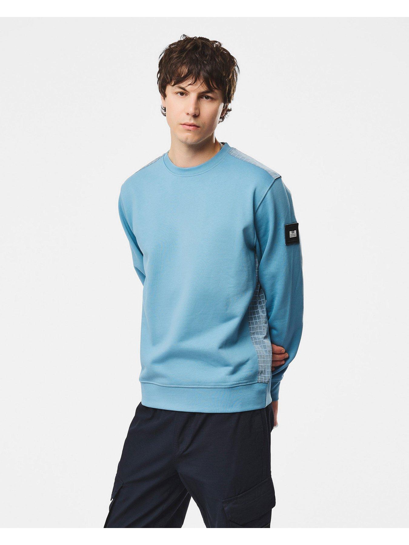Weekend Offender Weekend Offender F Bomb Badge Sweatshirt - Blue