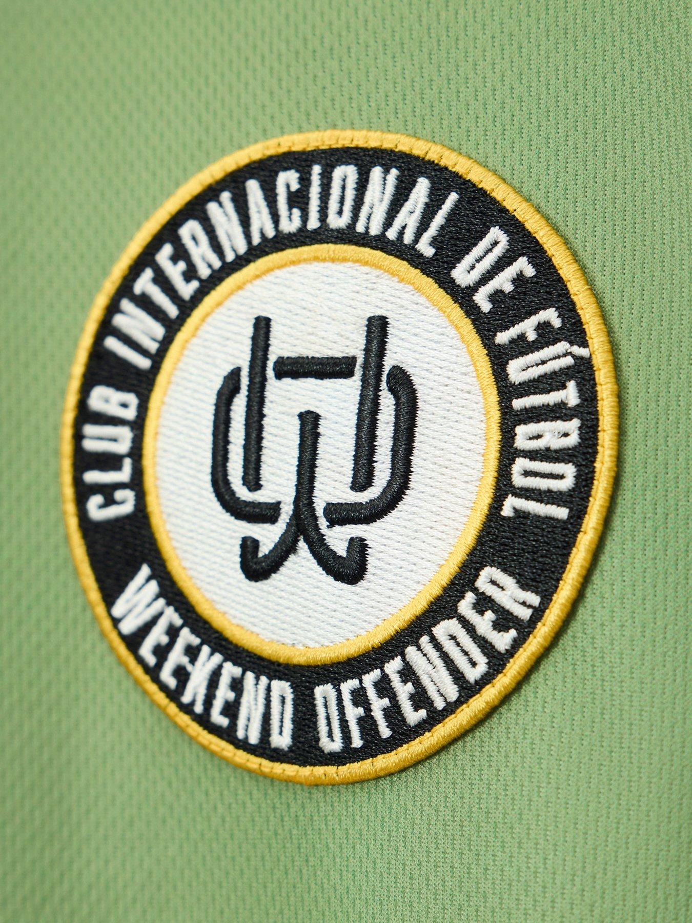Image 6 of 6 of Weekend Offender Zanetti Football Shirt - Green