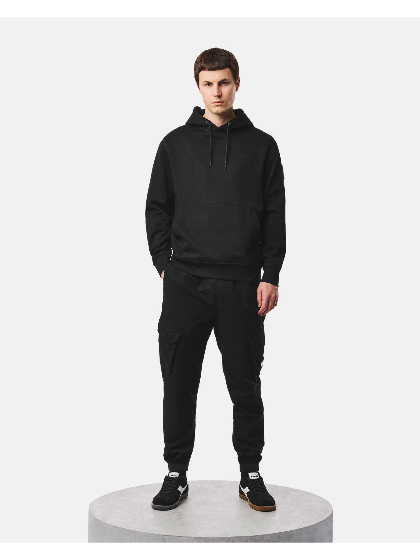 Image 2 of 5 of Weekend Offender Weekend Offender Oulton Pullover Hoodie - Black