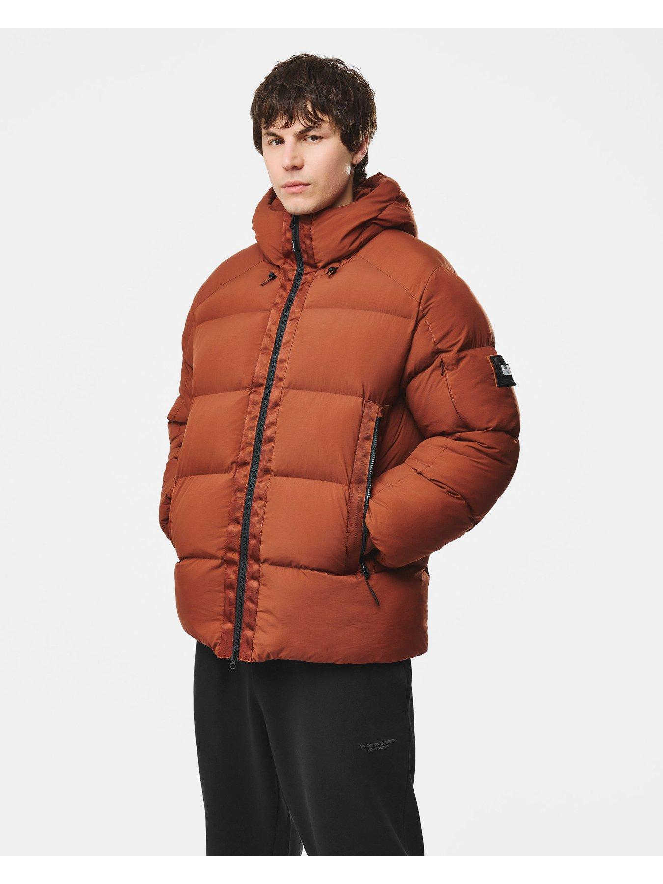 Weekend Offender Weekend Offender Amsterdam Padded Hooded Coat - Brown