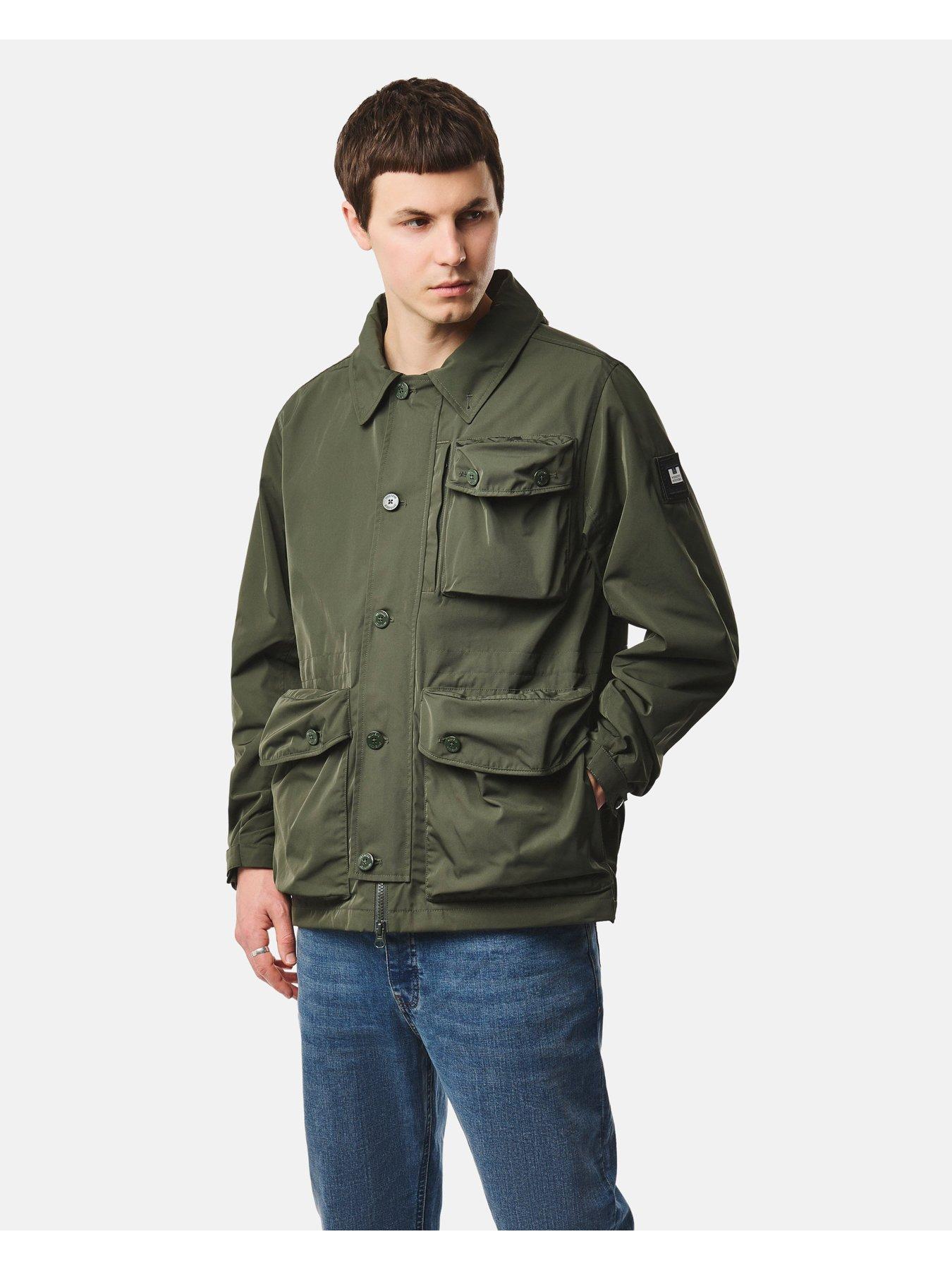 Weekend Offender Weekend Offender Harpocrates Padded Hooded Coat - Green