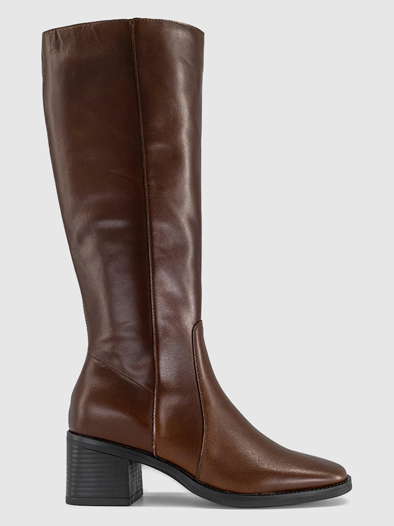 Image 4 of 4 of OFFICE Knight - Block Heel Knee Boot